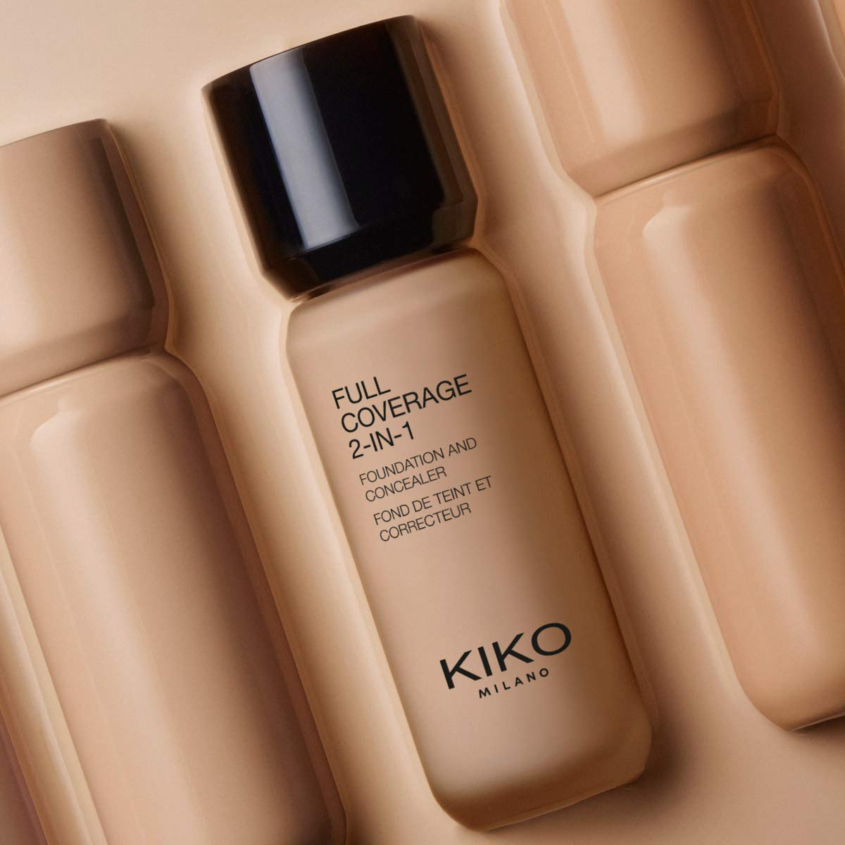Kiko Cream Foundation Matte,Satin finish Warm Beige 30 25 ml