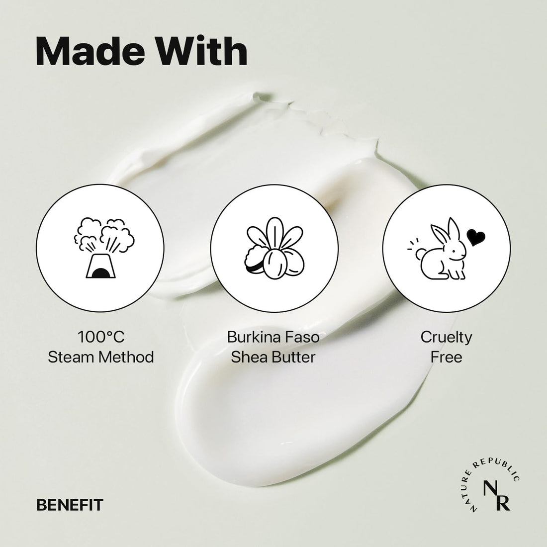 Nature Republic Shea Butter Steam Cream Moist, 100ml