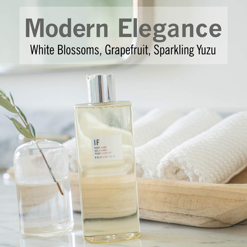 APOTHIA | IF Hand & Body Wash | Modern White Floral & Citrus | Naturally Derived Ingredients | Paraben & Sulfate Free | 8 oz