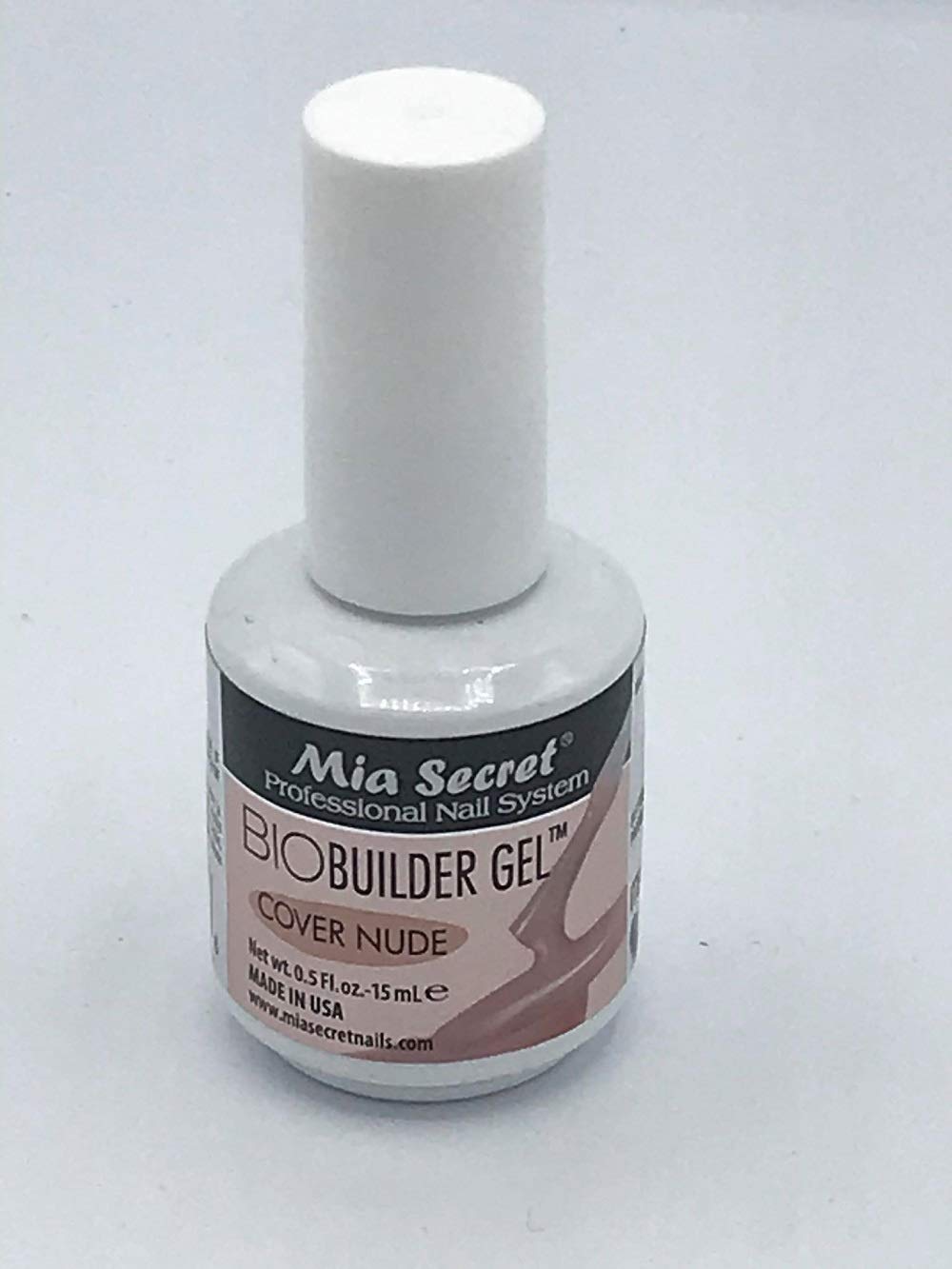 Mia Secret Professional Nail System Bio Builder Gel Polish - 0.5 fl oz. (Cover Nude)