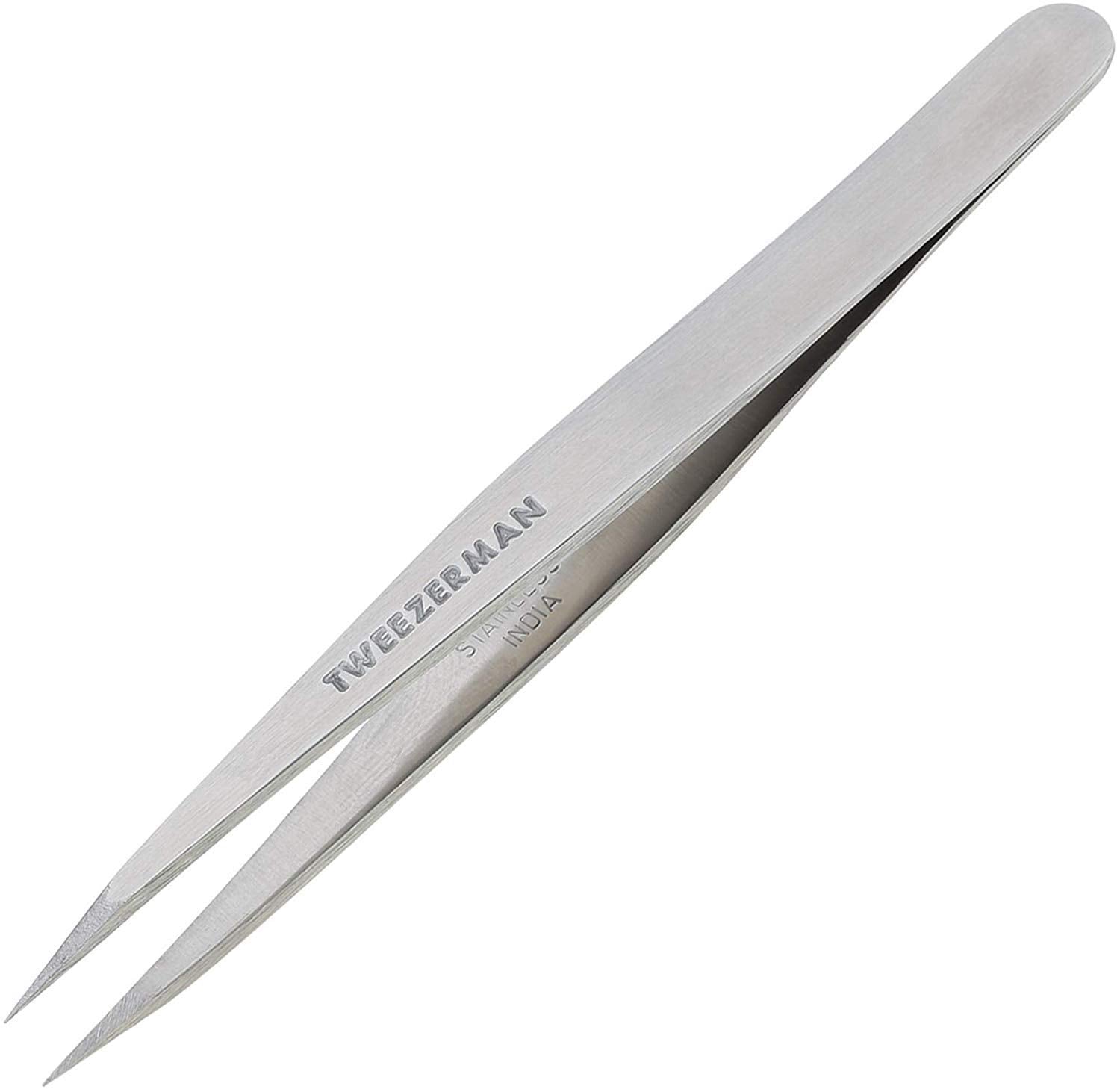 Tweezerman Stainless Steel Point Tweezer in Assorted Colors