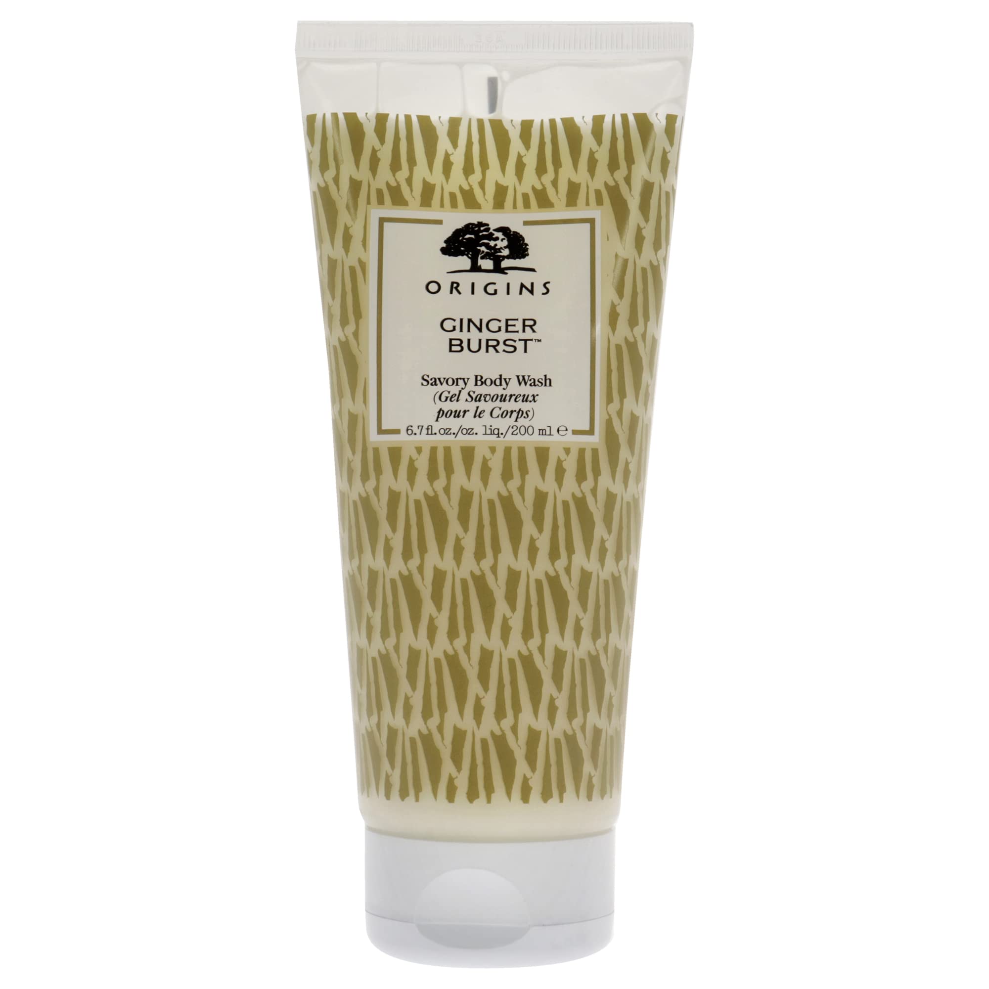 Origins Ginger Burst Savory Body Wash, 6.7 fl oz, Beige