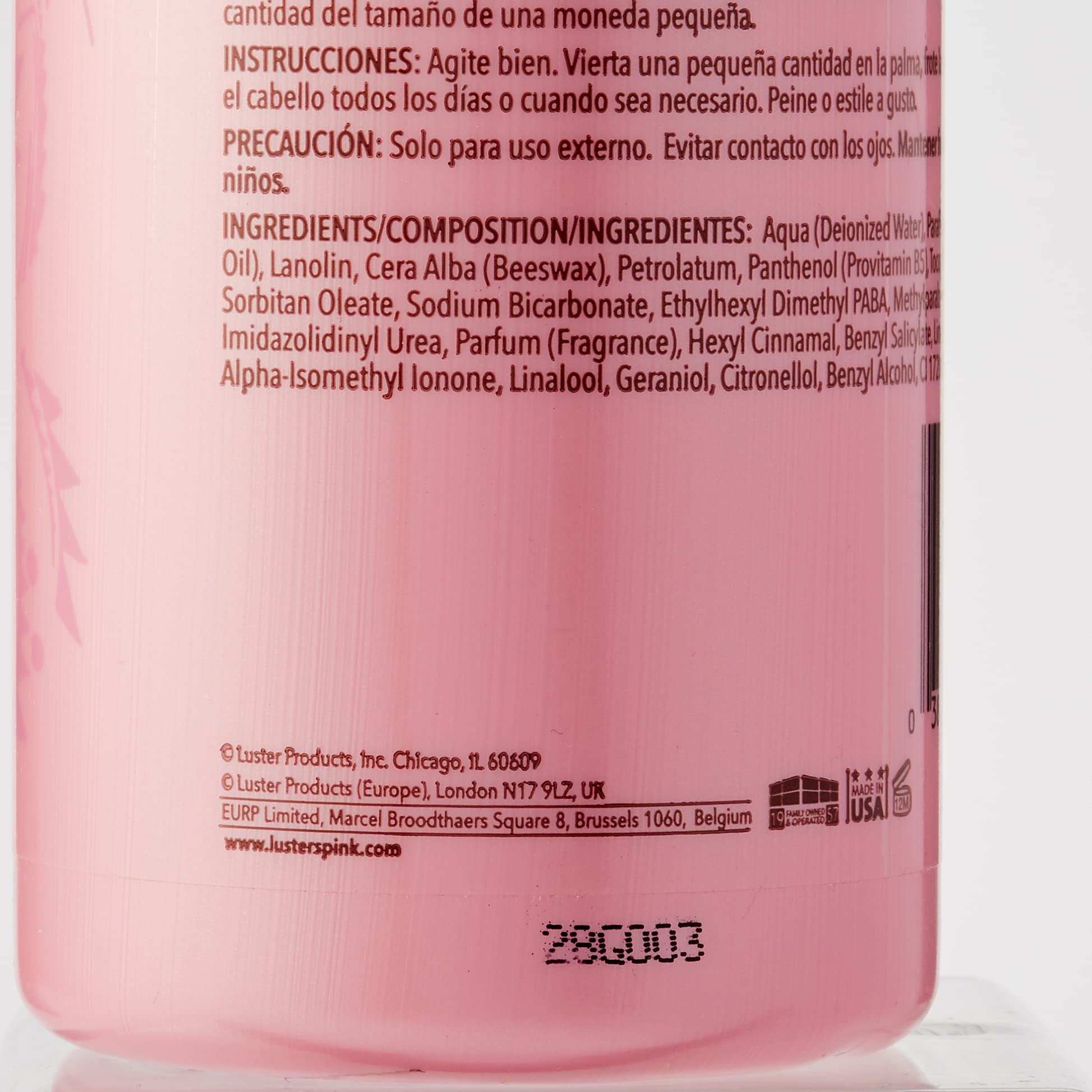 946ml/32floz : Lusters Pink Oil Moisturizer Hair Lotion 946 ml/32 fl oz