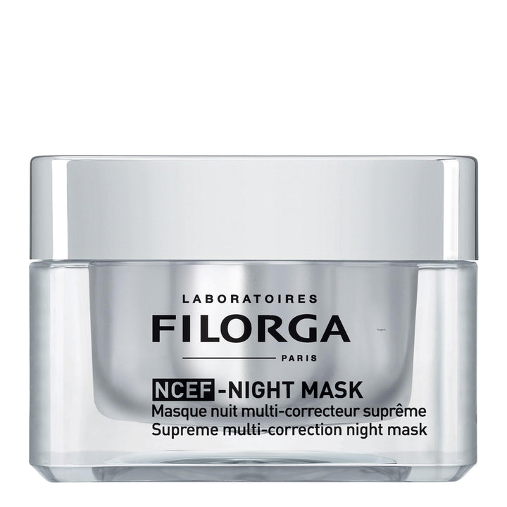 Filorga NCEF-Night Mask Supreme Multi-Correction Concentrated Night Cream for Wrinkles Firmness Radiance, All Skin Types, 1.69 fl oz