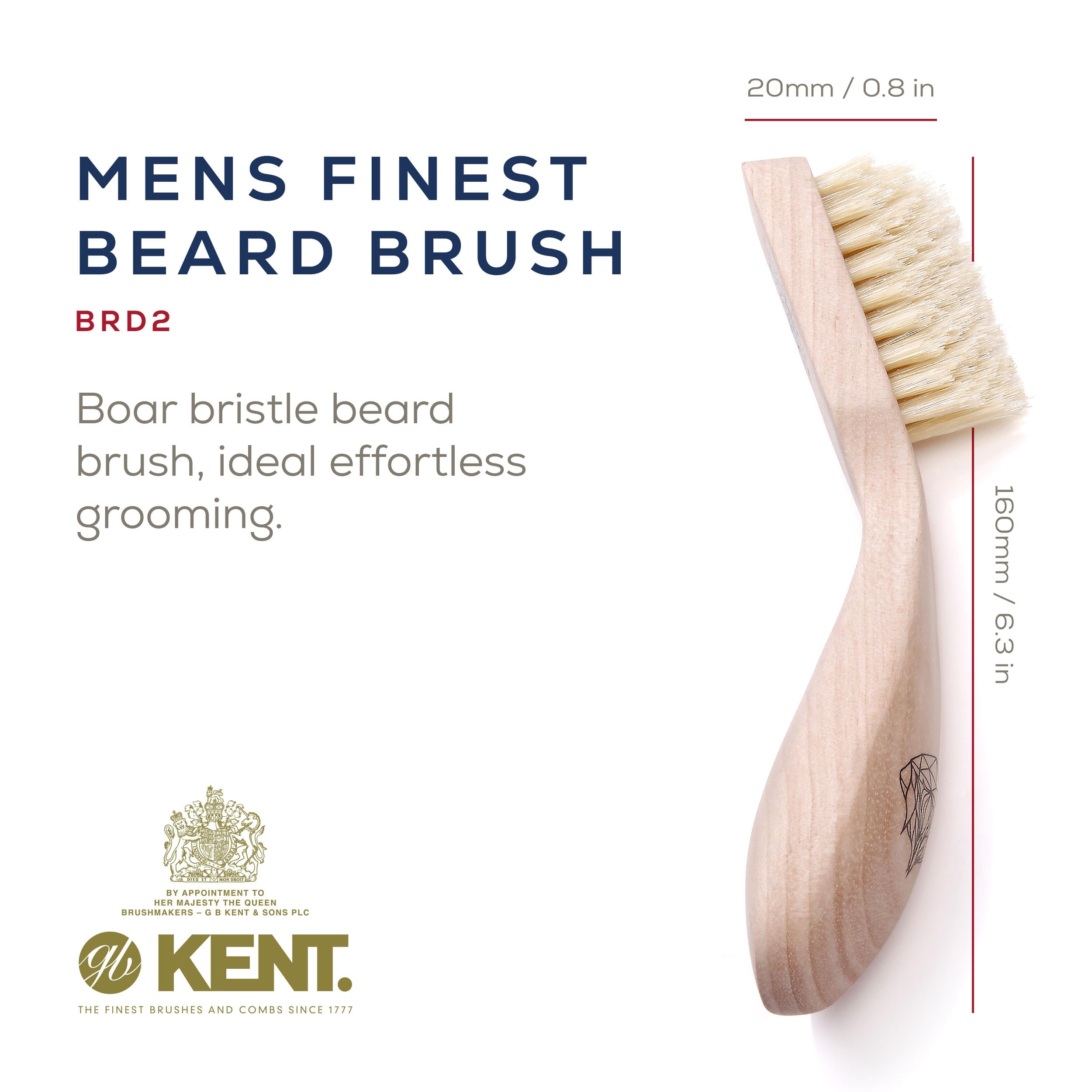 Kent Beard Brush-Limited Edition For Mens who Grow Legacy.