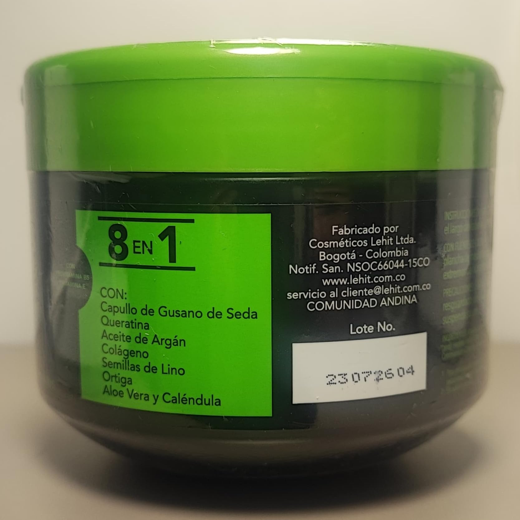 Repolarizador Lehit Coctel 8 en 1 - Damaged Hair Repolarizer Lehit 8 in 1 Cocktail