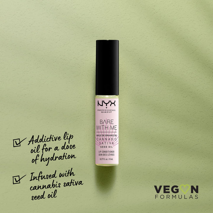 NYX PROFESSIONAL MAKEUP Bare With Me Cannabis Sativa Seed Oil Lip Conditioner