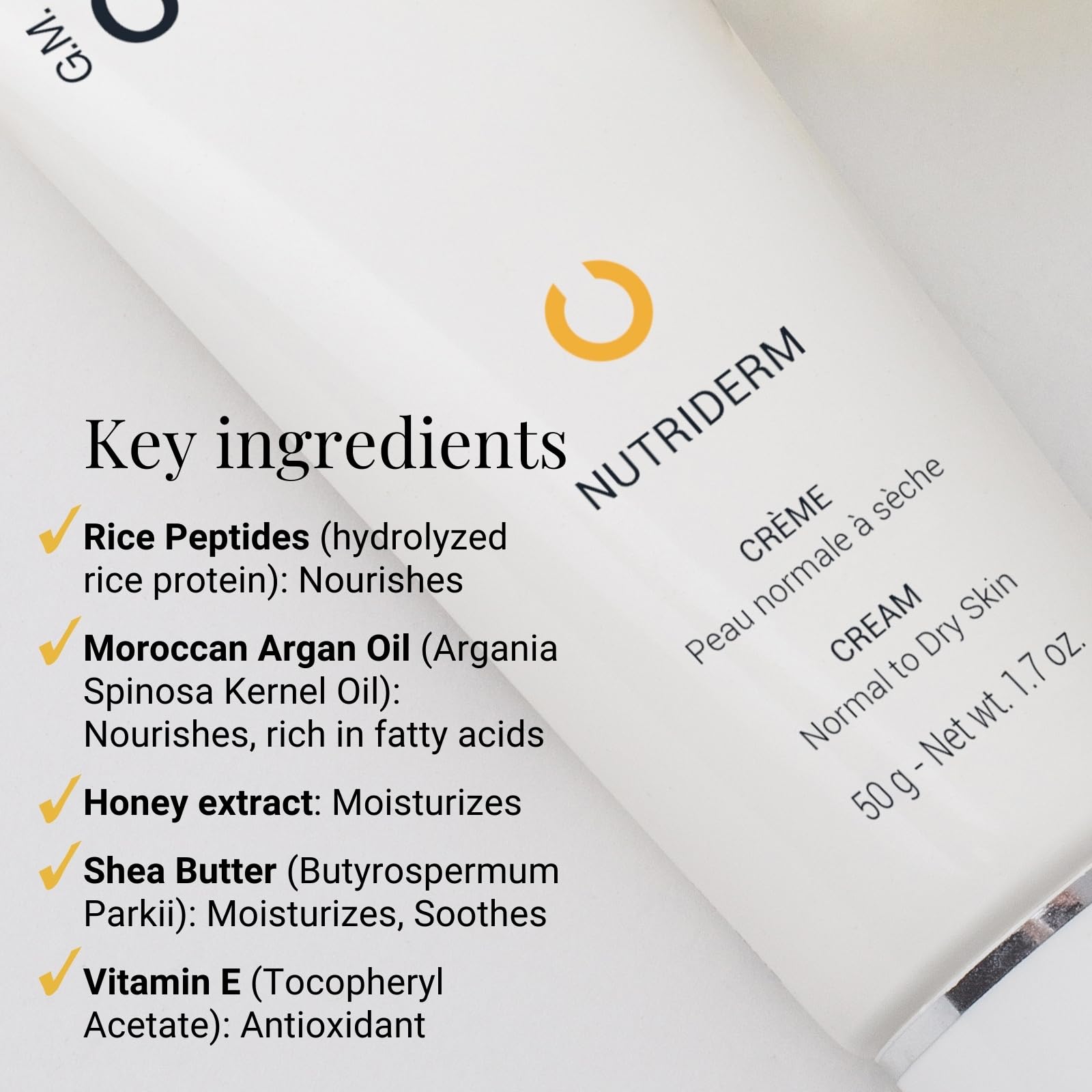 G. M. Collin Nutriderm Cream, 1.7 Fluid Ounce