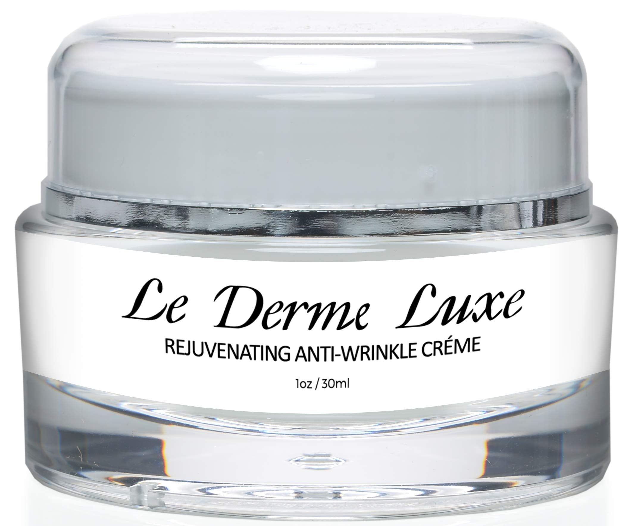Le Derme Luxe Wrinkle Cream- Diminish Wrinkles and Lines, Hydrate Skin, Anti-aging Skincare- Daily Moisturizer