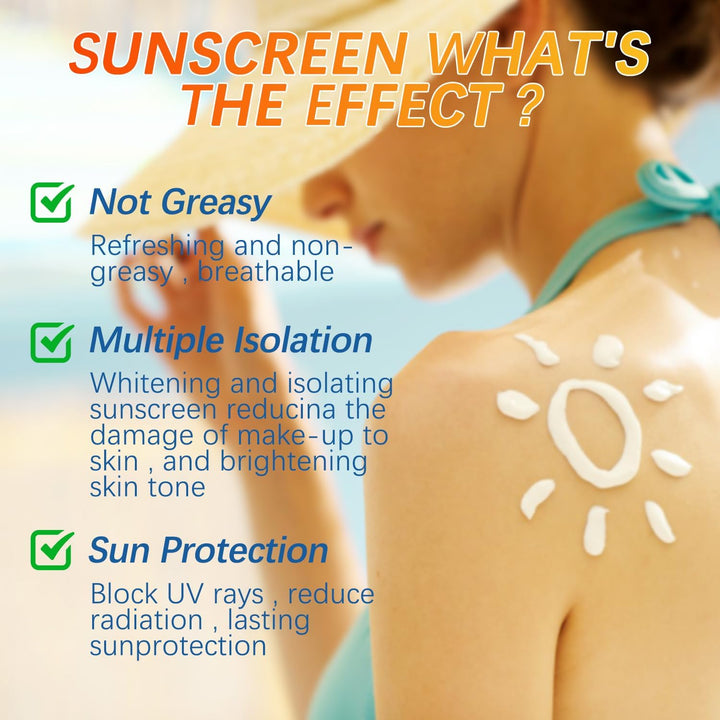 Korean Skin Care Solution for All Skin Types, S-P-F50 +PA++++, SP50+++Korean Skin Care Solution for All Skin Types