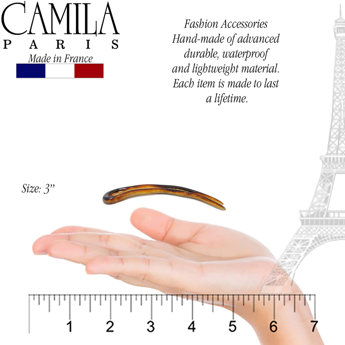 Camila Paris AD823/2 (3) Hair Accessories French Twist Stick