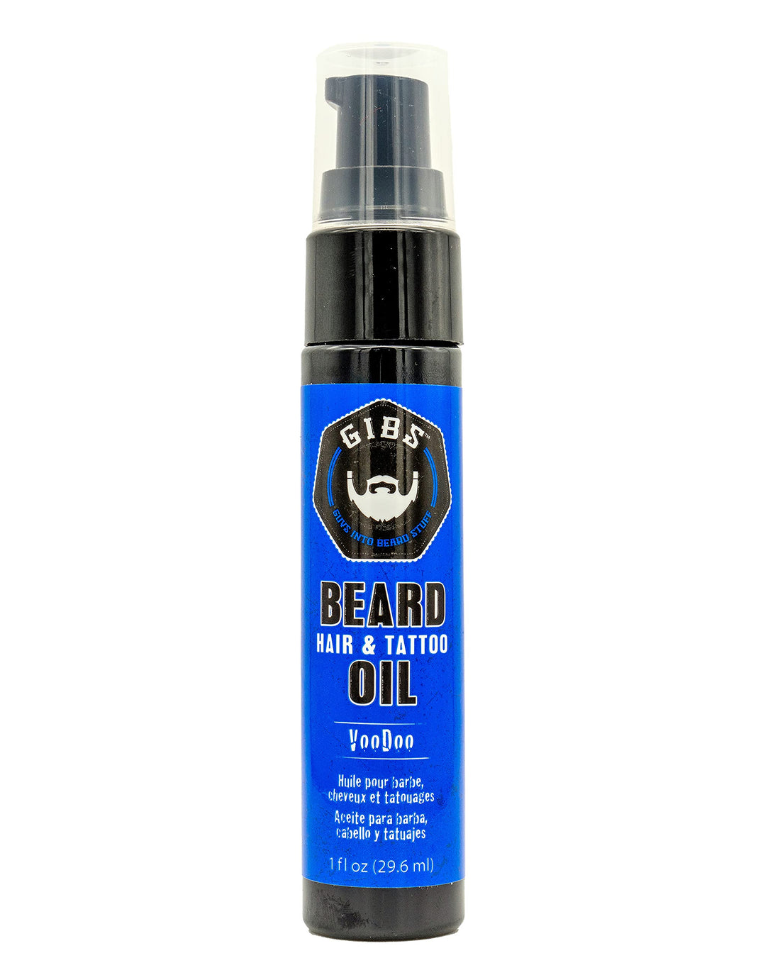 Gibs Beard Oil, Voodoo Prince, Best Beard & Other Hair Oil - All Natural Olive and Argan Oil
