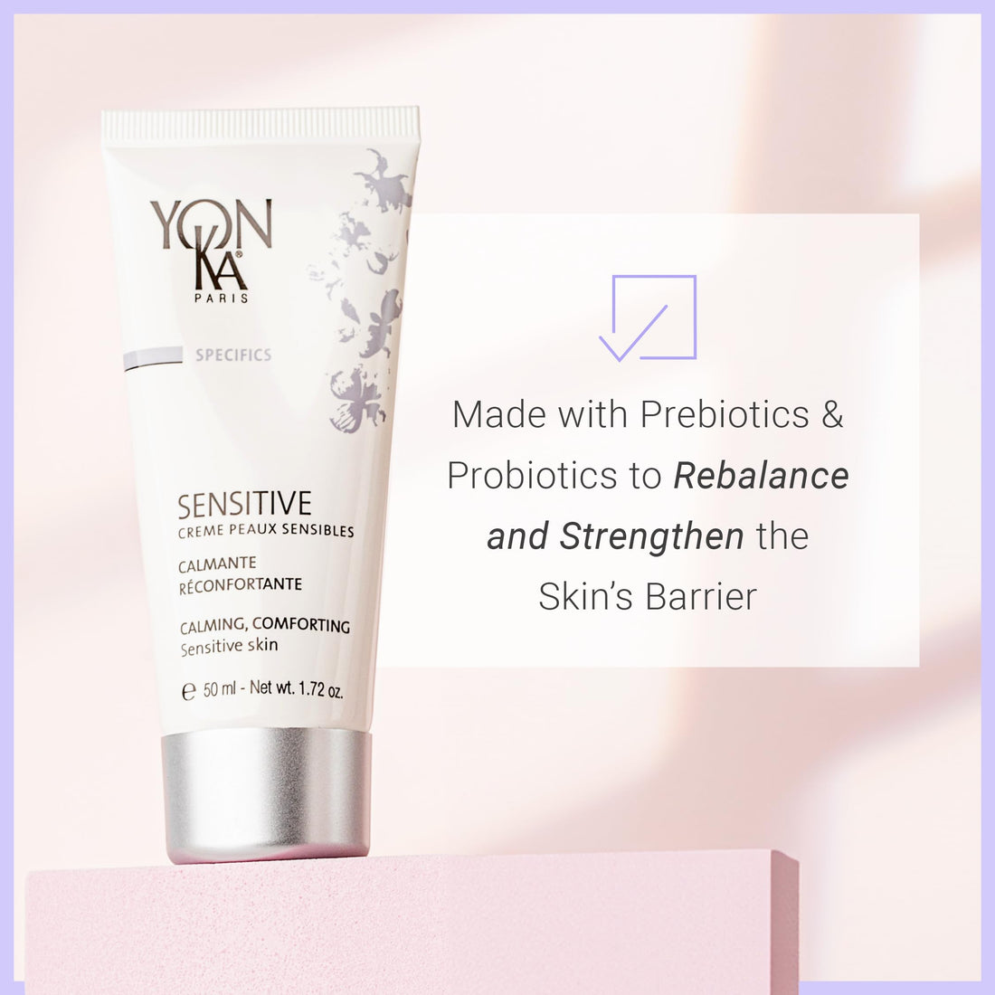 Yonka Sensitive Cream for Unisex - 1.72 oz Cream