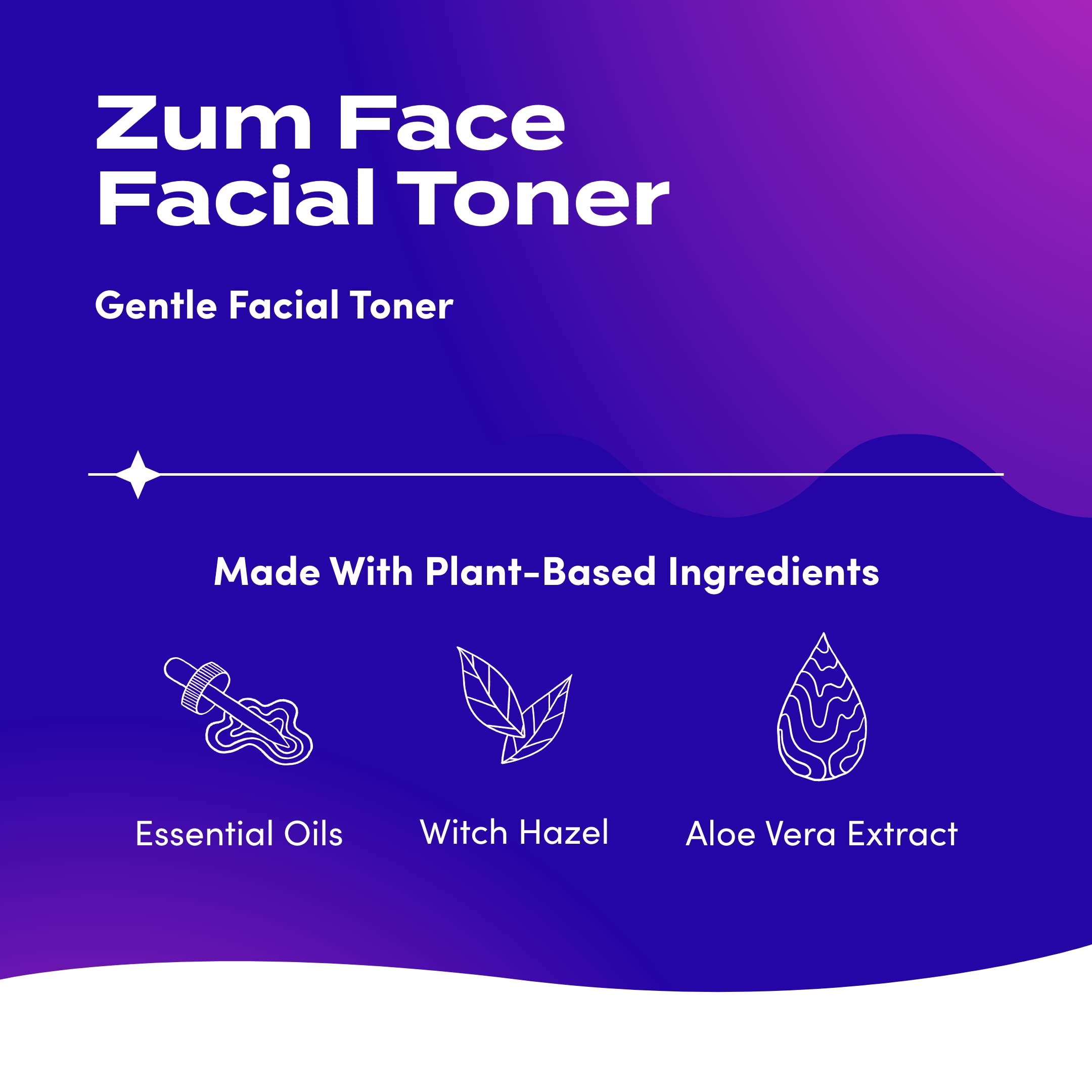 Zum Face Gentle Face Toner - 4 fl oz