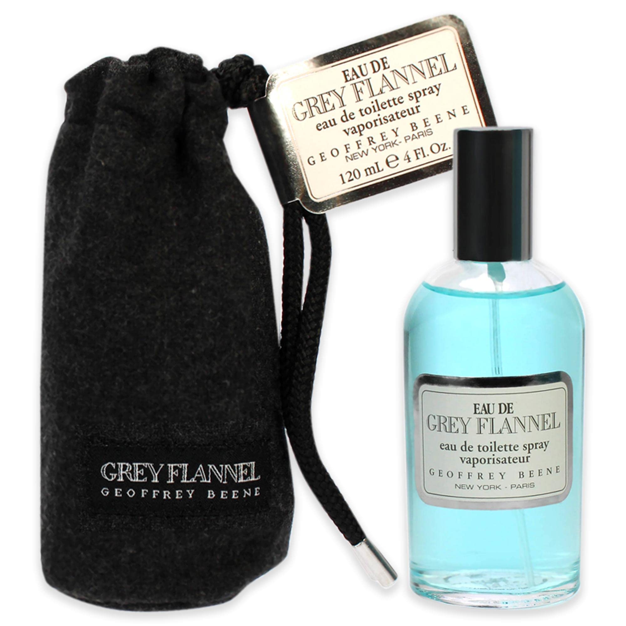 Geoffrey Beene Men's Cologne, Eau De Grey Flannel, Eau De Toilette EDT Spray, 4 Fl Oz