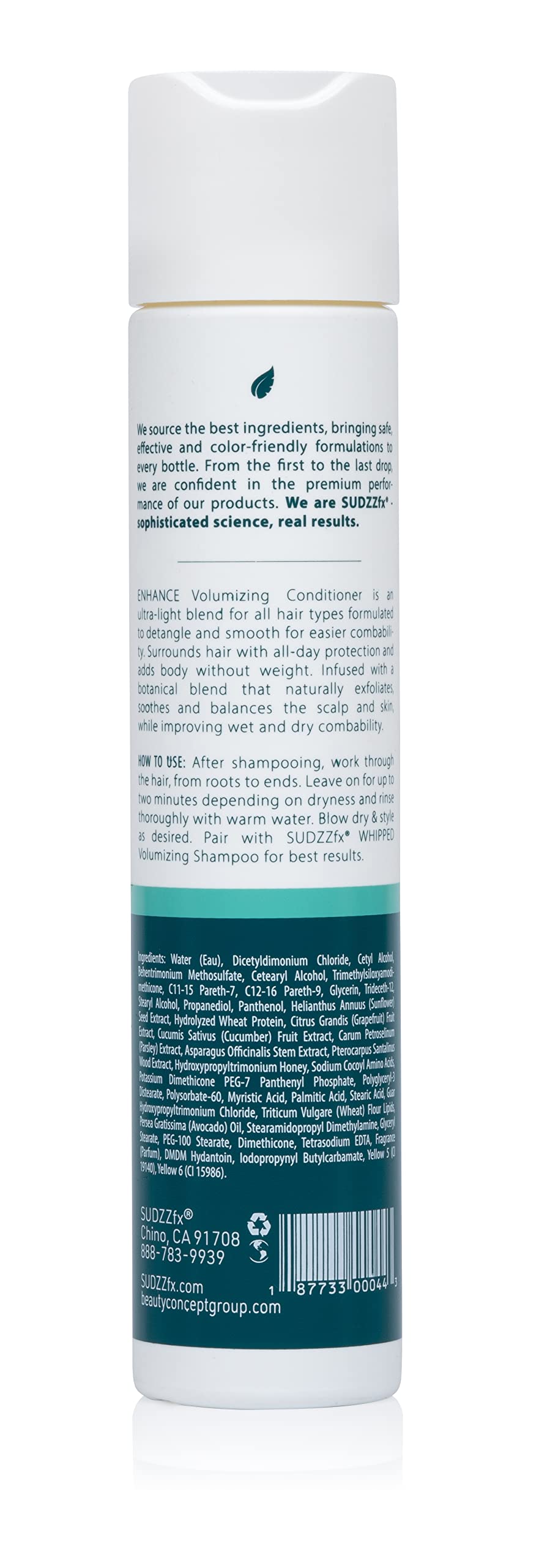 SUDZZ Enhance Daily Conditioner, 10.1 Fluid Ounce