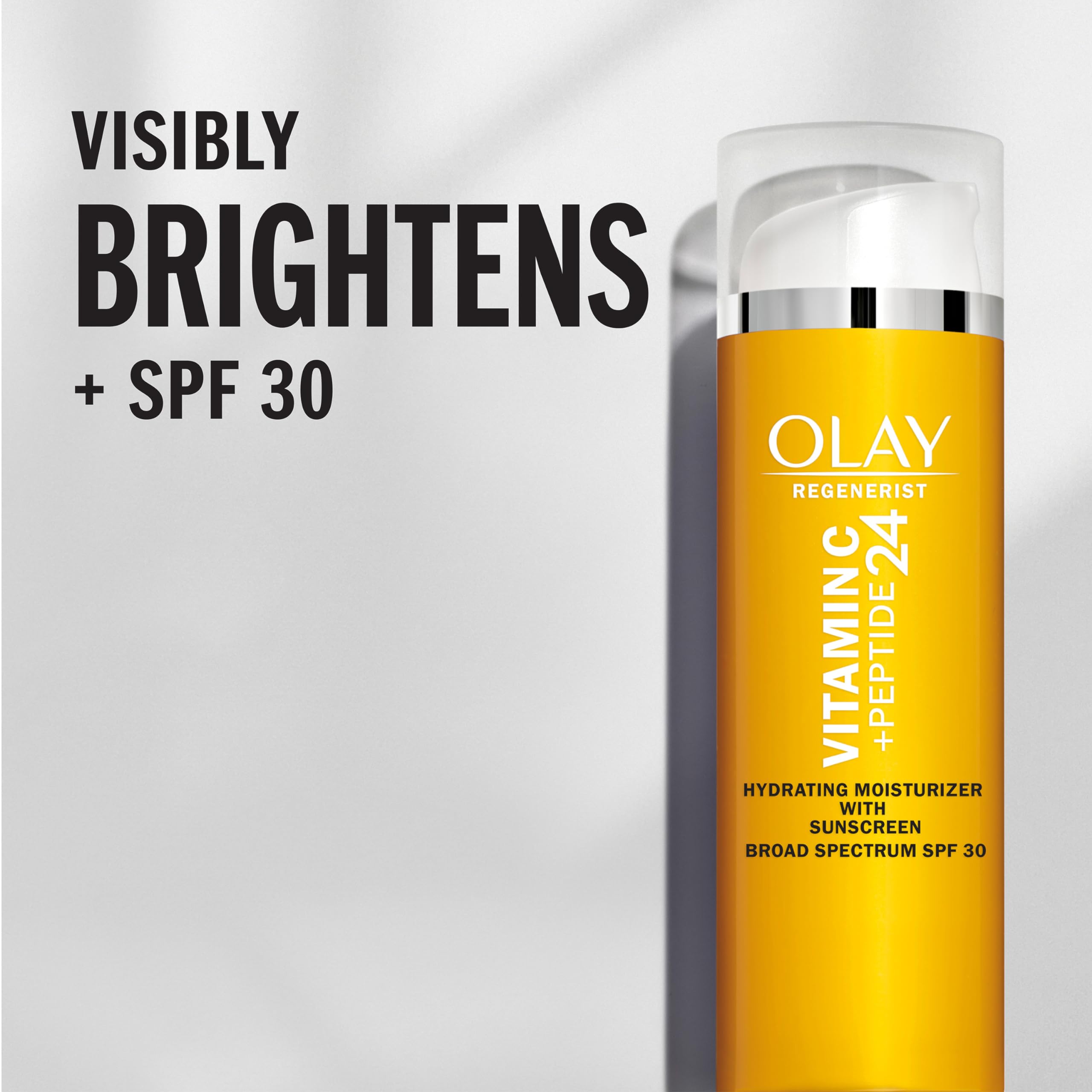 Olay Vitamin C Hydrating moisturizer with sunscreen, SPF 30, 1.7 Oz