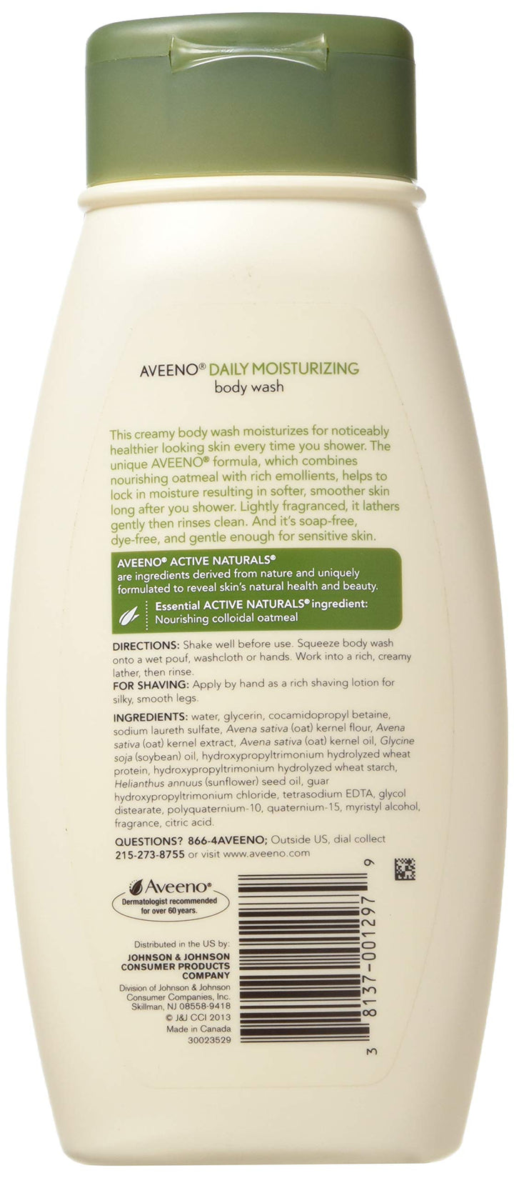 Aveeno Daily Moisturizing Body Wash - 18 oz - 2 pk