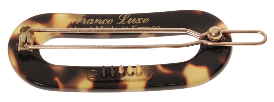 France Luxe Mini Oval on Tige Boule Barrette - Tokyo