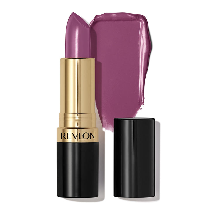 Revlon Super Lustrous Lipstick, High Impact Lipcolor with Moisturizing Creamy Formula, Infused with Vitamin E and Avocado Oil in Plum / Berry, Berry Haute (660)