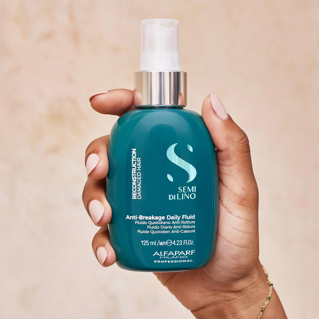 AlfaParf Semi Di Lino Reconstruction Anti-Breakage Daily Fluid Spray (Damaged Hair) 125ml/4.23oz