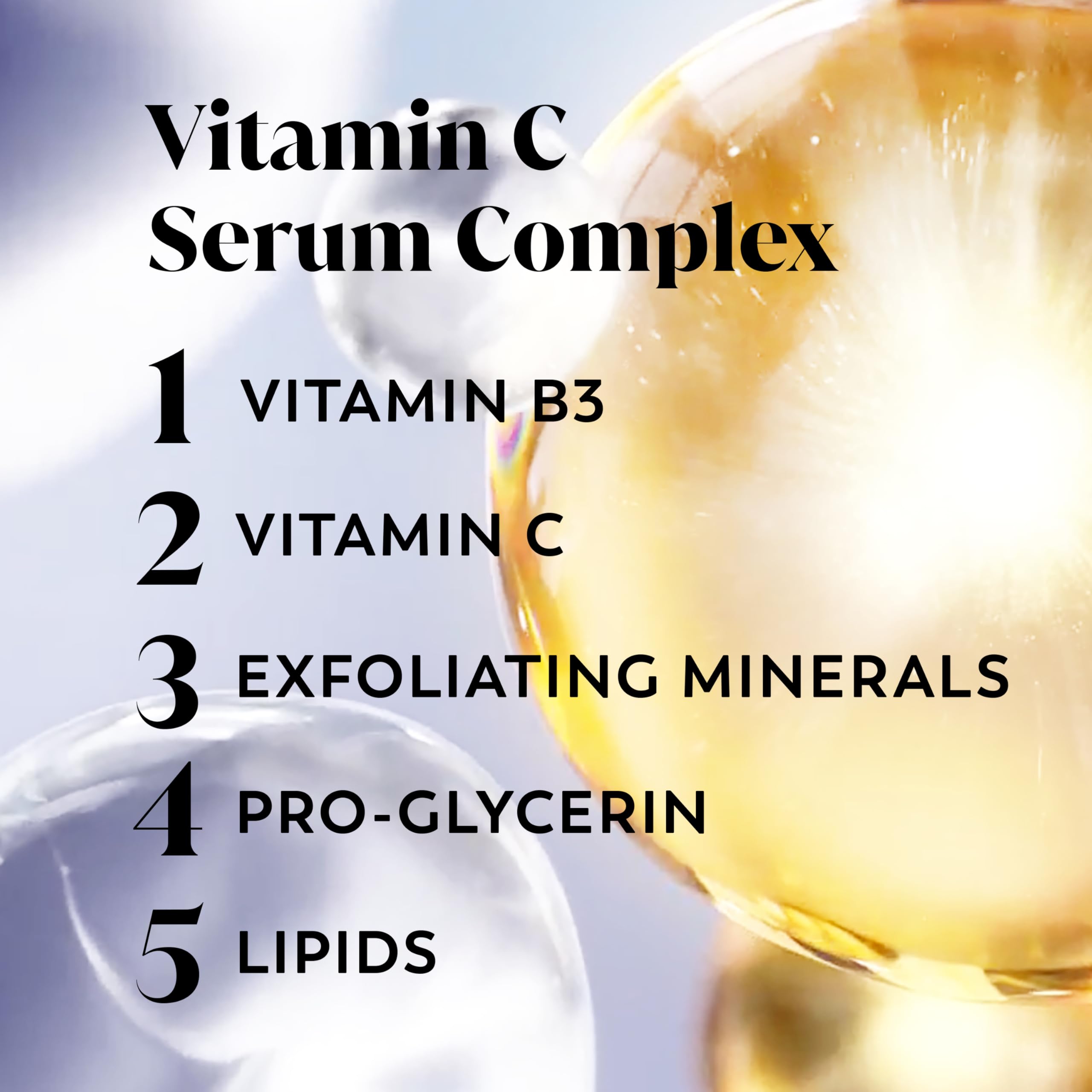 Olay Body Wash for Women, Tone Brightening Exfoliation, Vitamin C Serum Complex, Renew Moisture, Free of Parabens & Phthalates, Vitamin B3 Lameller Technology, For All Skin Types, 20 fl oz (Pack of 4)