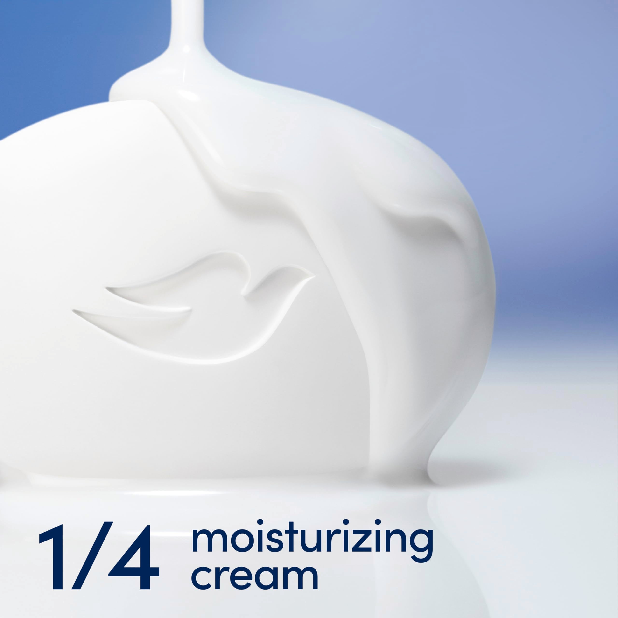 Dove White Moisturizing Cream Beauty Bar, 3.15 Ounce