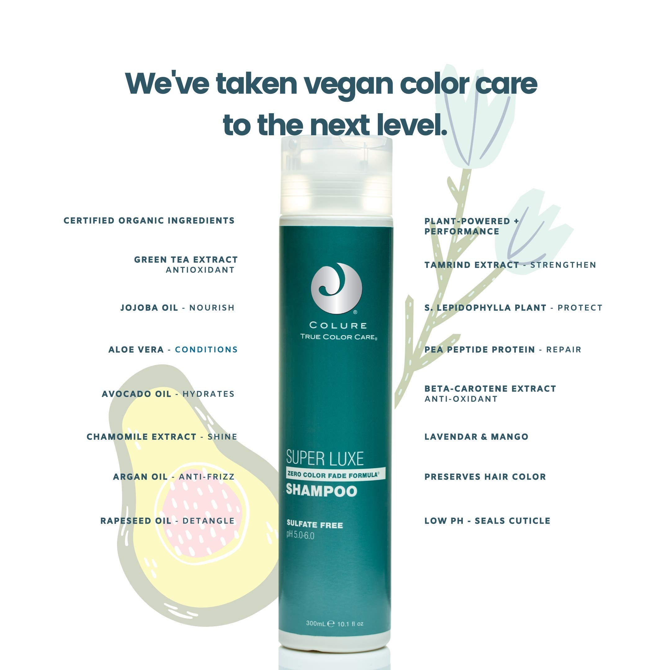 Colure Super Luxe Shampoo 10.1 fl oz