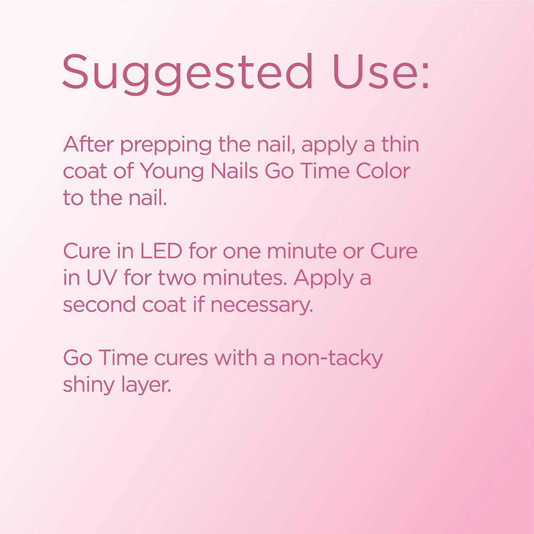 Straight Up No Sugar, 0.34 Ounce: Young Nails Go Time Gel Polish, Straight Up No Sugar, 0.34 Ounce