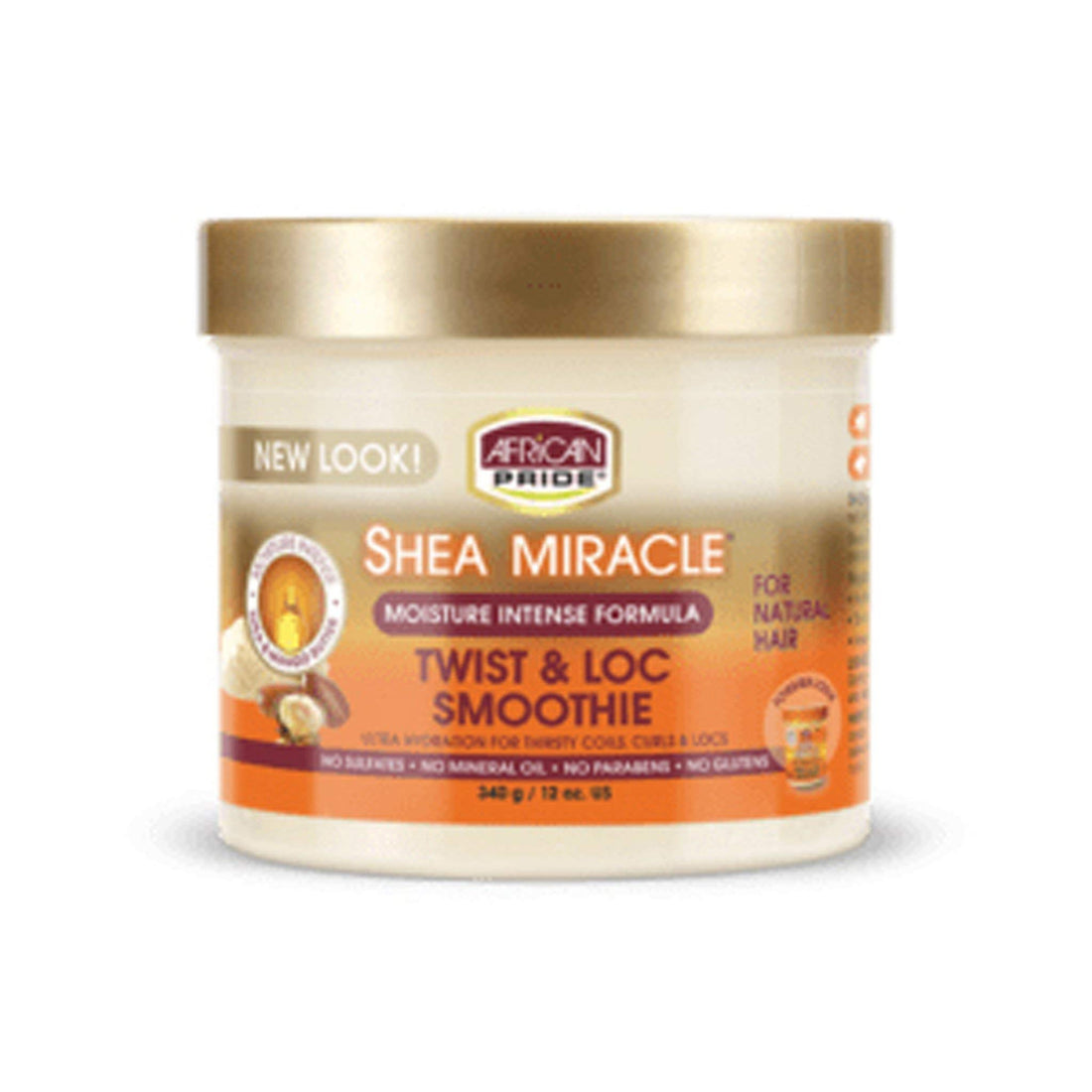 African Pride Shea Miracle Moisture Intense Twist & Loc Smoothie (12 oz.)
