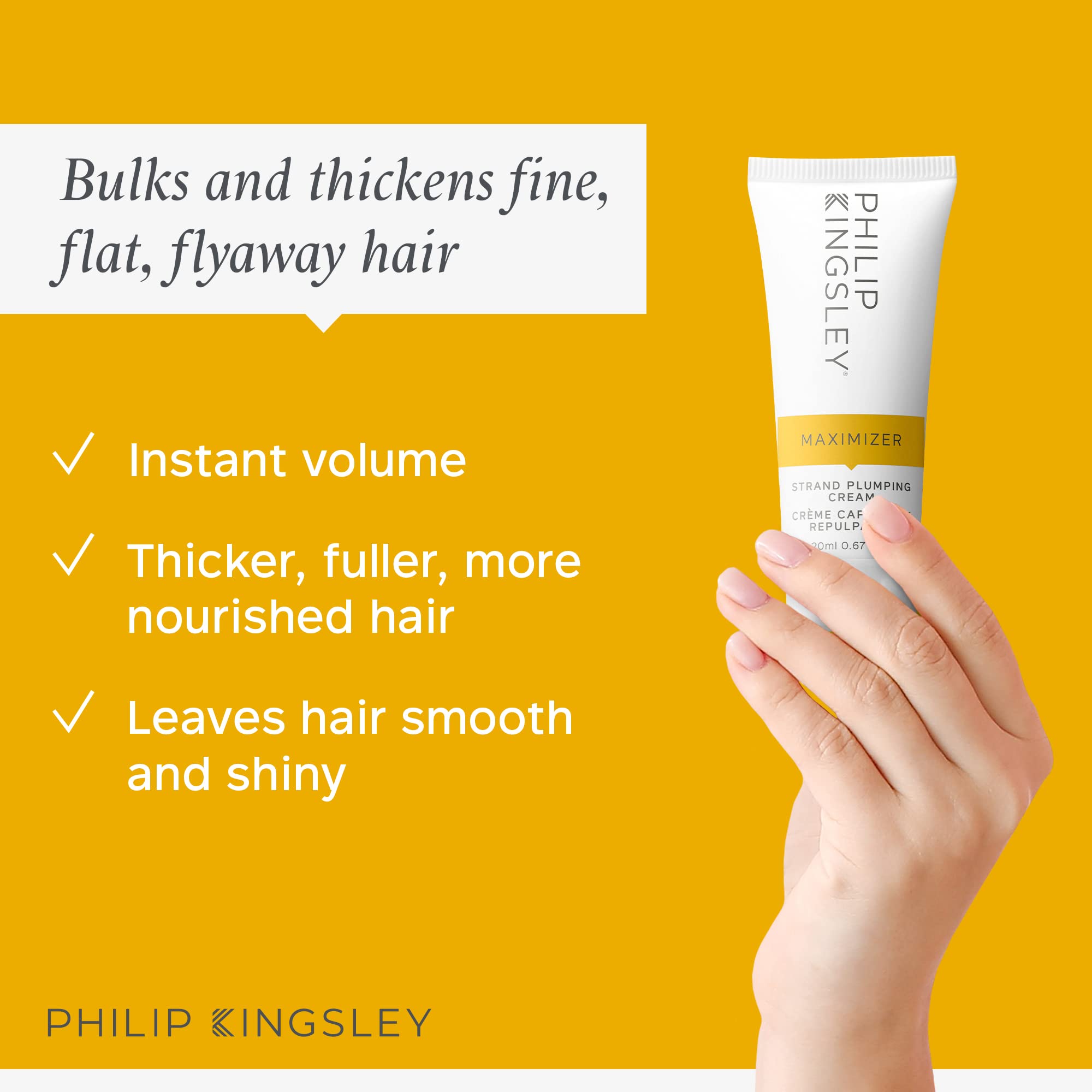 Philip Kingsley | Body Building Volumizing Collection | Includes Shampoo, Conditioner, Root Boosting Volumizer Spray and Hair Plumping Volume Cream | Lifts Fine, Limp, Flat, Flyaway Hair | Set Of 4