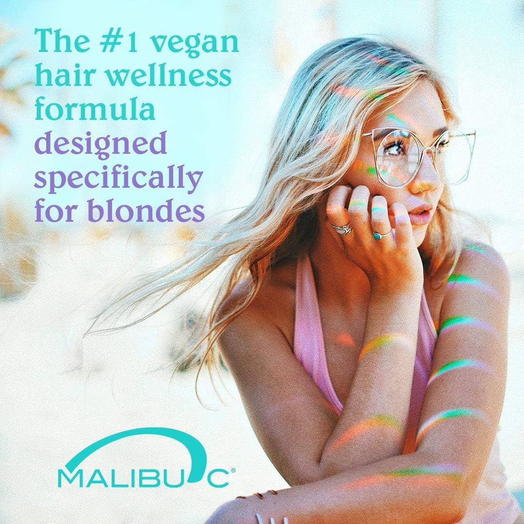 Malibu c Blondes Wellness Kit Shampoo and Conditioner - Plus Weekly Brightener
