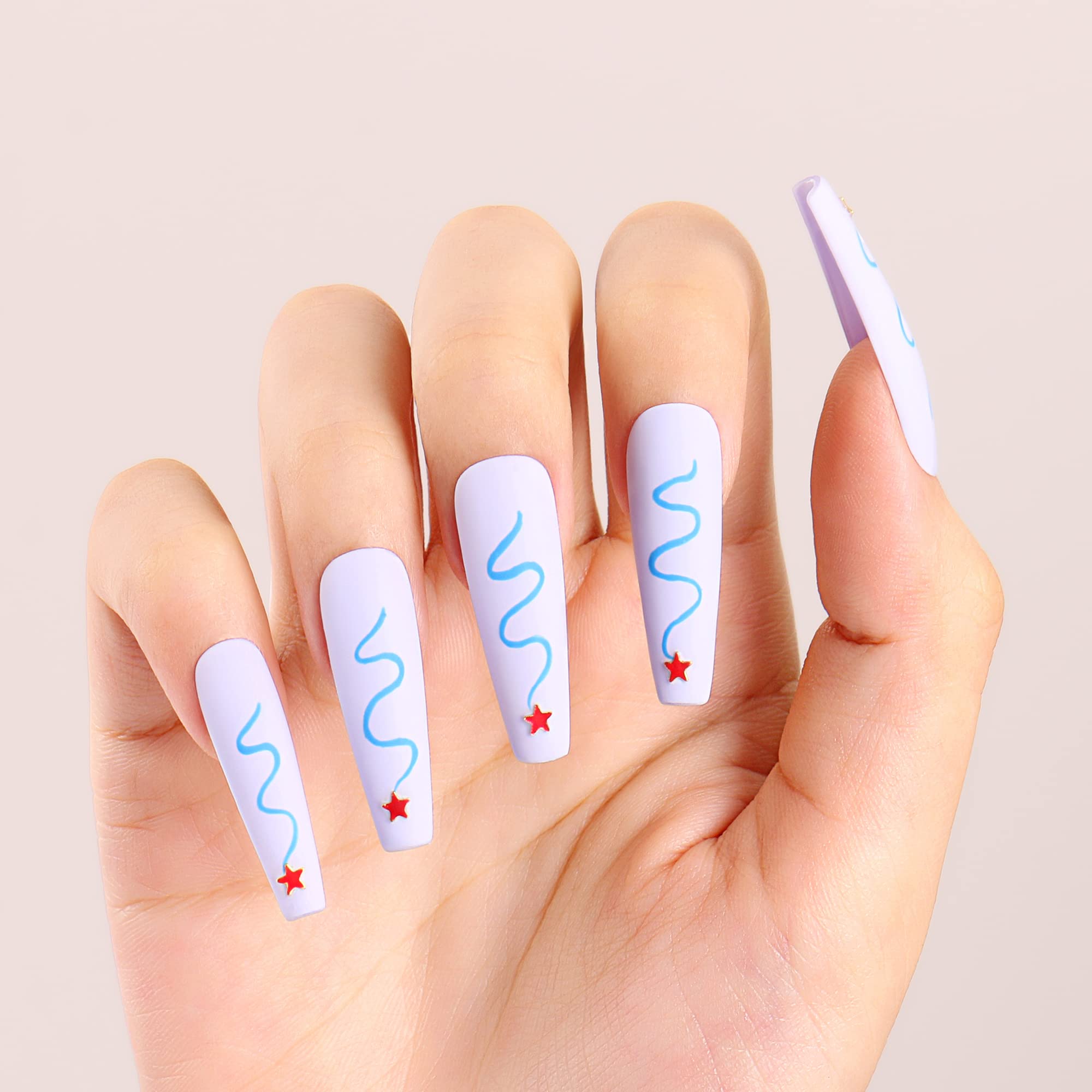 AIMEILI Soak Off Gel Nail Polish Blue Color Set Of 6pcs X 10ml - Kit Set 32