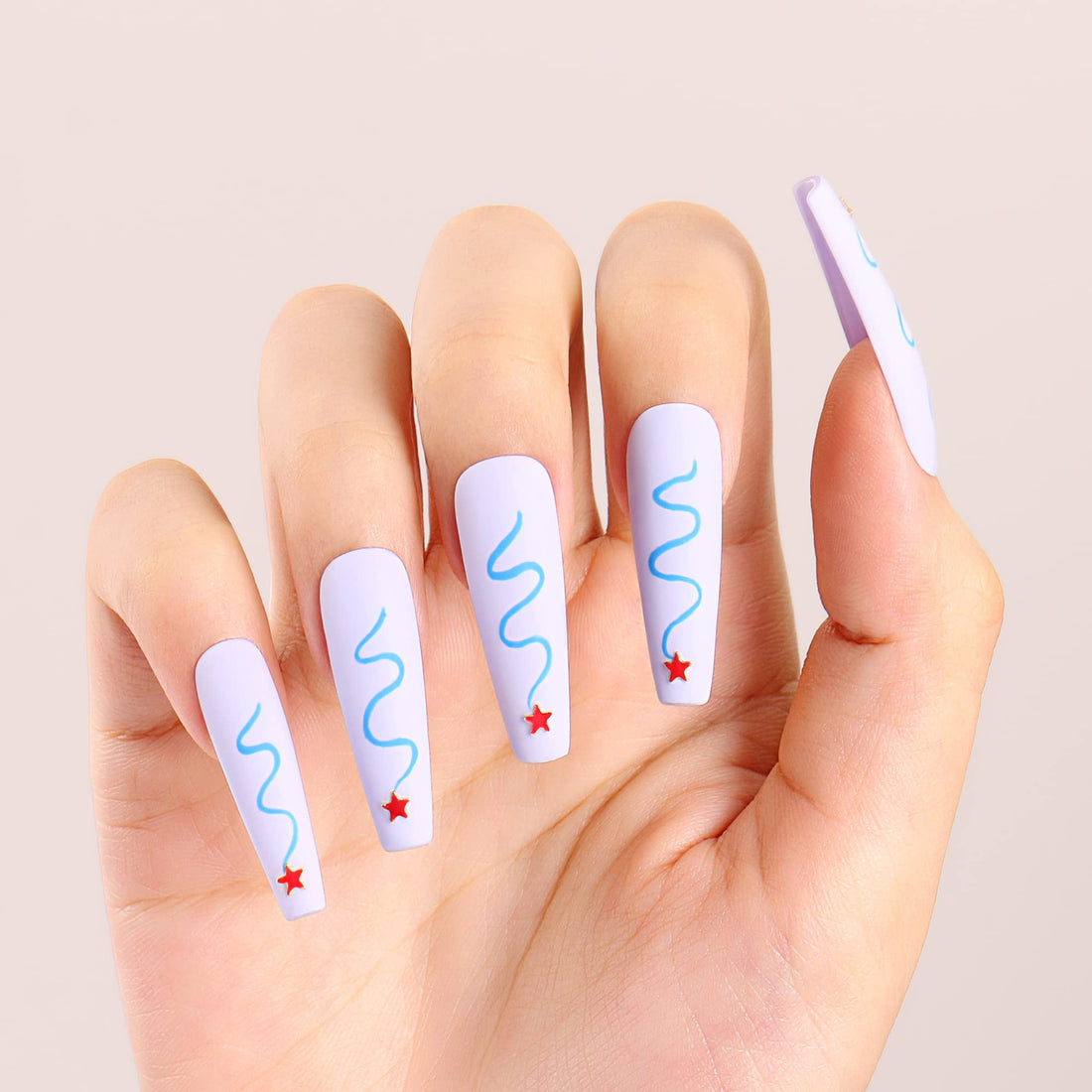 AIMEILI Soak Off Gel Nail Polish Blue Color Set Of 6pcs X 10ml - Kit Set 32