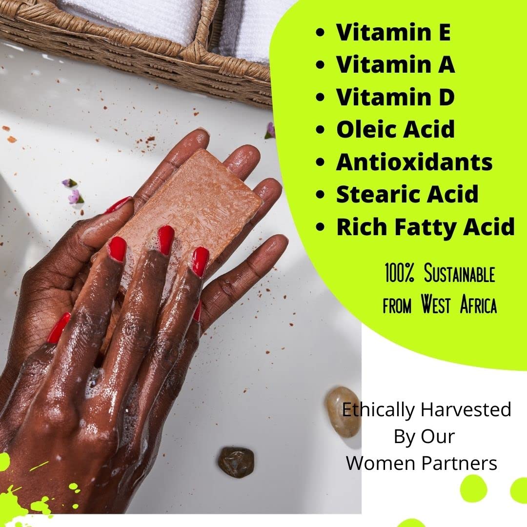 Juka's Organic Co. Red Palm Oil Soap Mint Blend