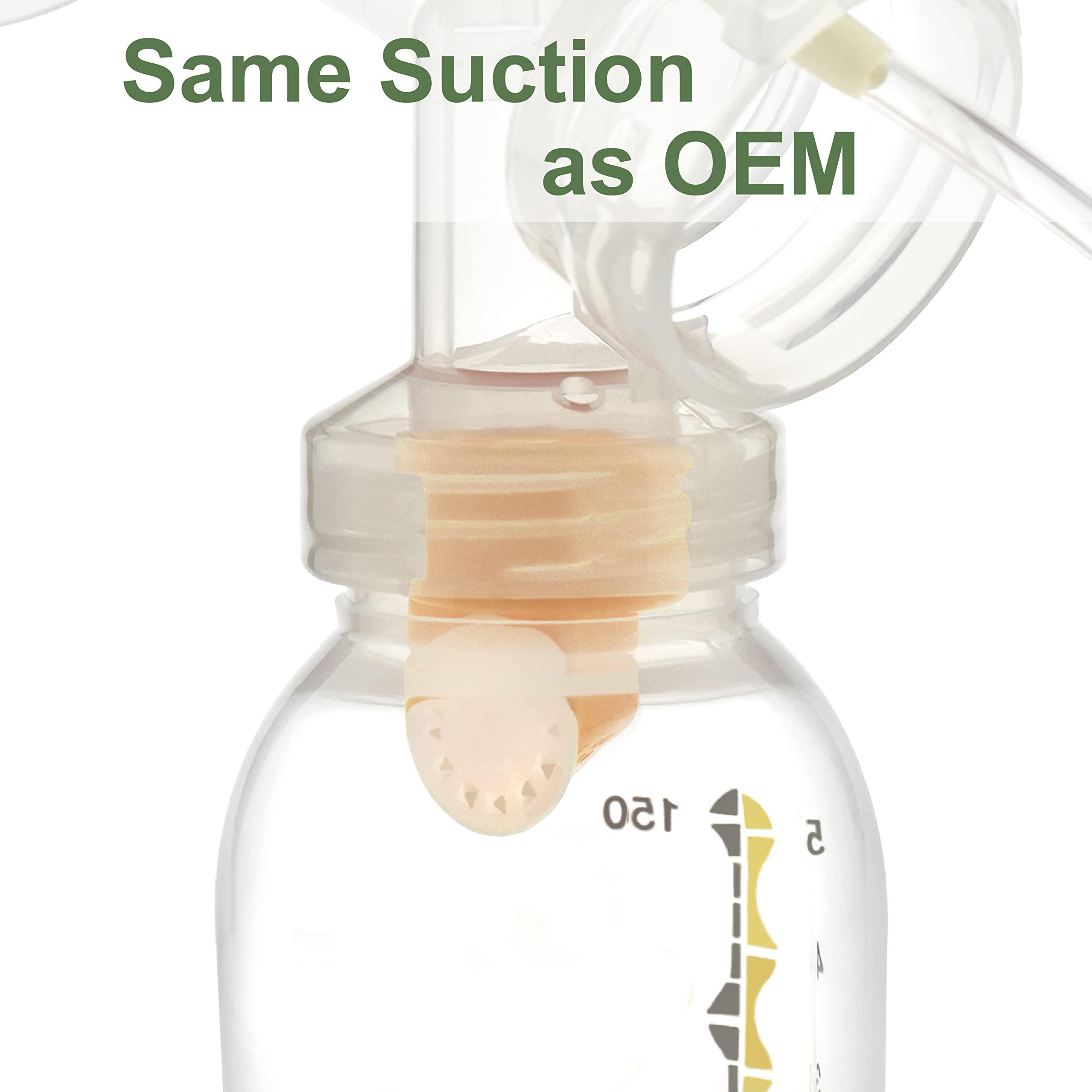 29 mm 2xOne-Piece Breastshield w/Valve and Membrane Compatible with Medela Breast Pumps; Made by Maymom