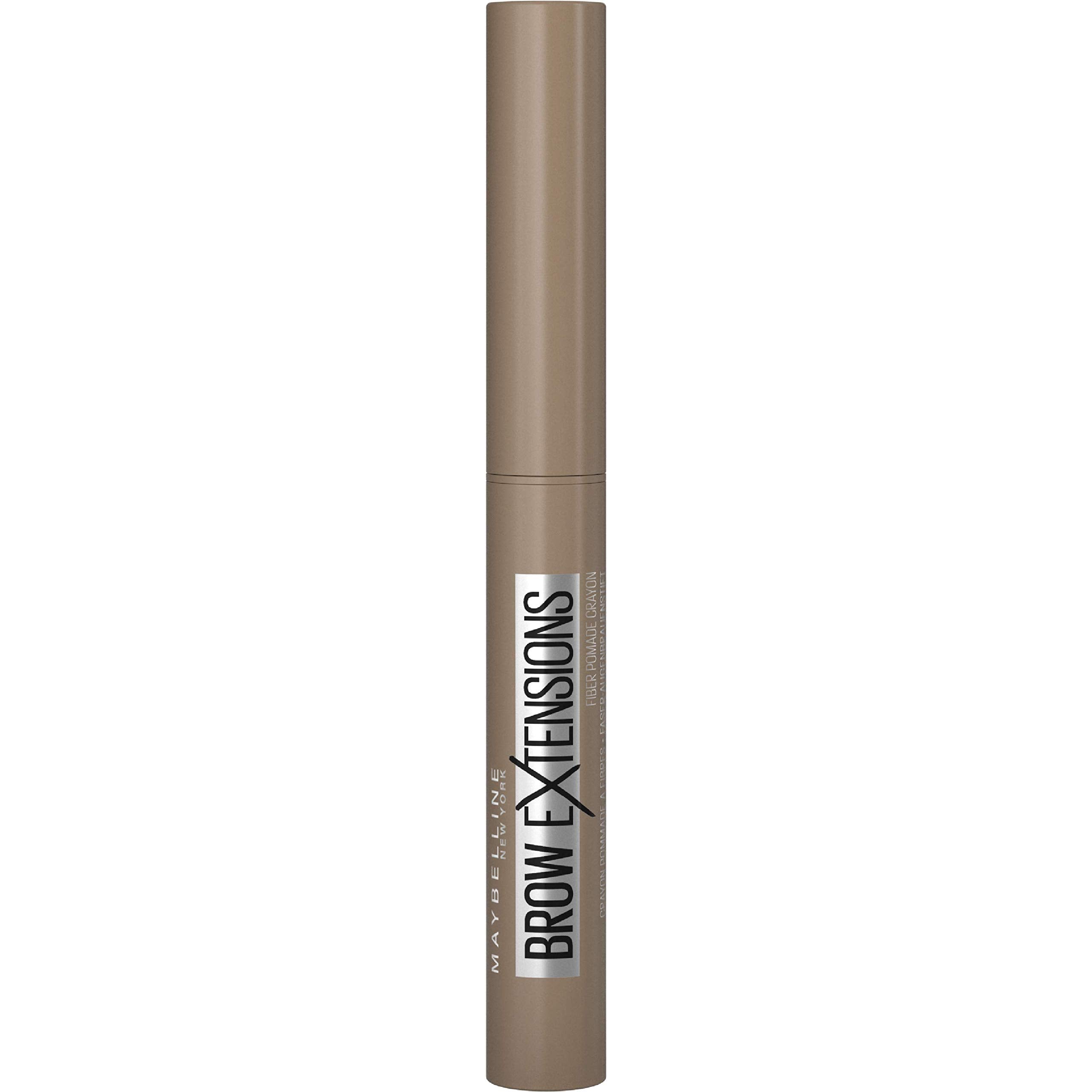 Maybelline New York Brow Extensions Eyebrow Pomade Crayon Defining Eyebrow, 01 Blonde