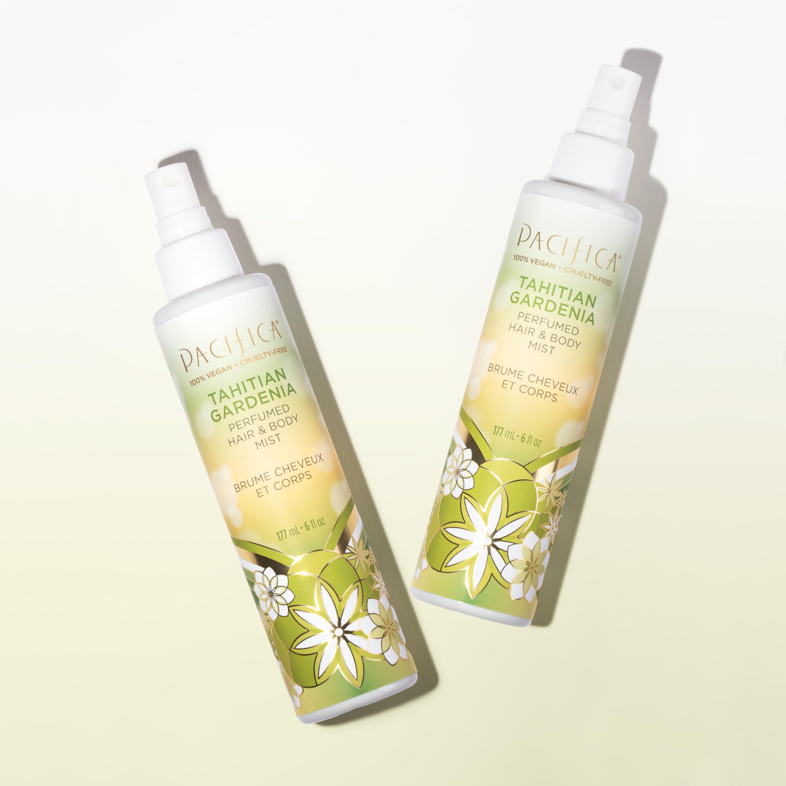 Pacifica Beauty Perfumed Hair & Body Mist, Tahititan Gardenia, 6 Fluid Ounce