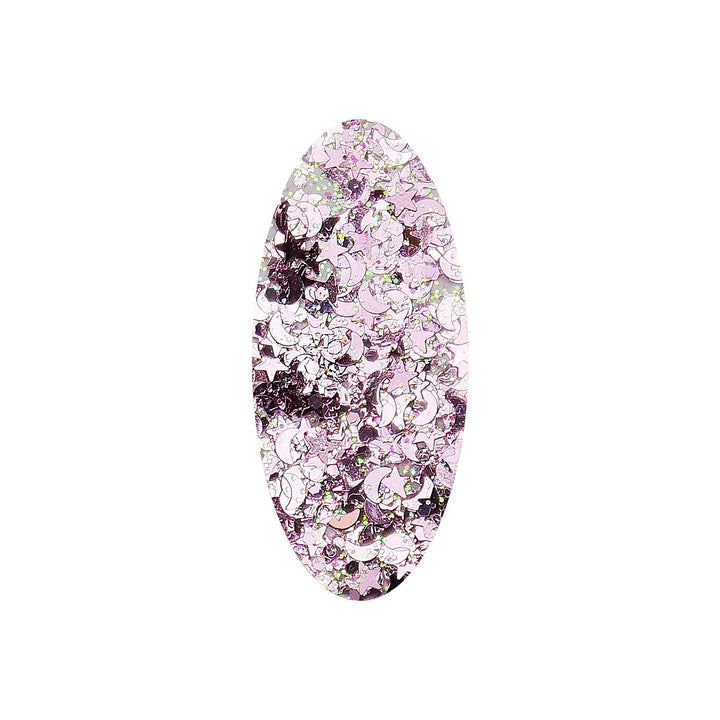 CAI BEAUTY NYC Glitter | Easy to Apply, Easy to Remove Chunky Glitter for Body, Face and Hair | Bag Pouch | Holographic Cosmetic Grade Glamour (Rose Gold Pink)