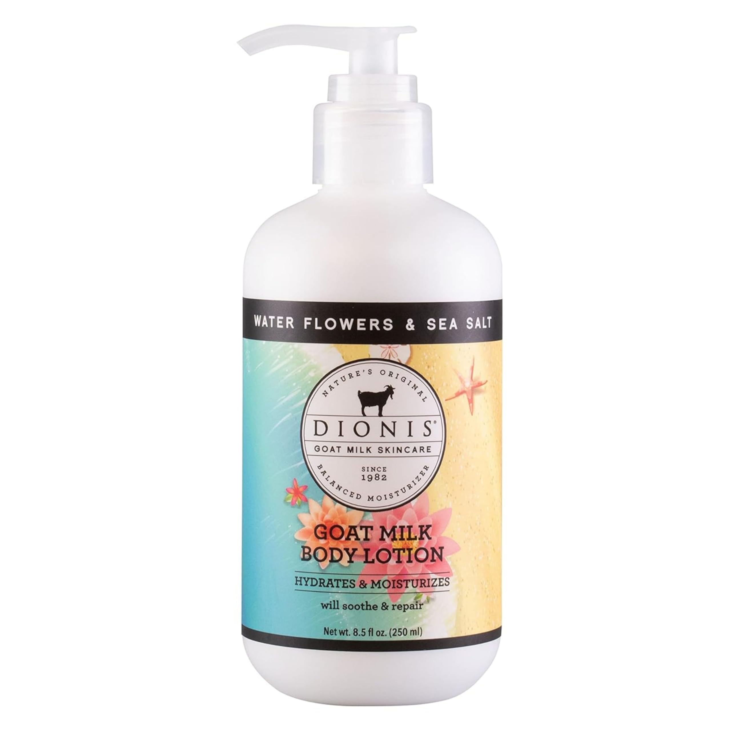 8.50 oz. , Water Flowers & Sea Salt : Dionis Goat Milk Skincare - Lotion, 8.5 oz., Water Flowers & Sea Salt