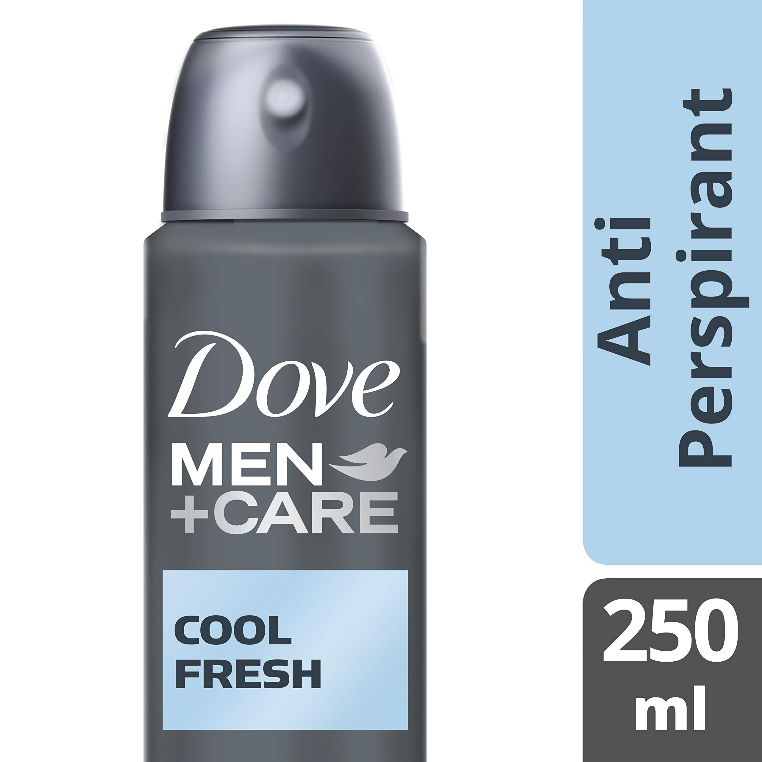 Dove Men + Care Cool Fresh Antiperspirant Deodorant Spray, 48 Hour Powerful Protection, 8.4 Ounce (Pack of 6)