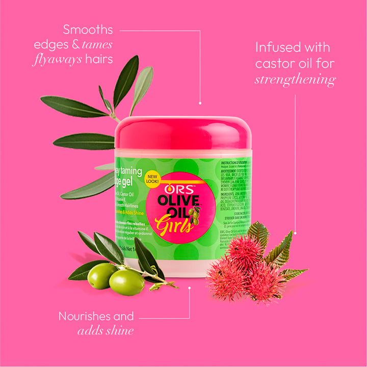 Organic Root Stimulator Olive Oil Girls Fly Away Taming Hair Gel, 5 Ounce by Organic Root Stimulator