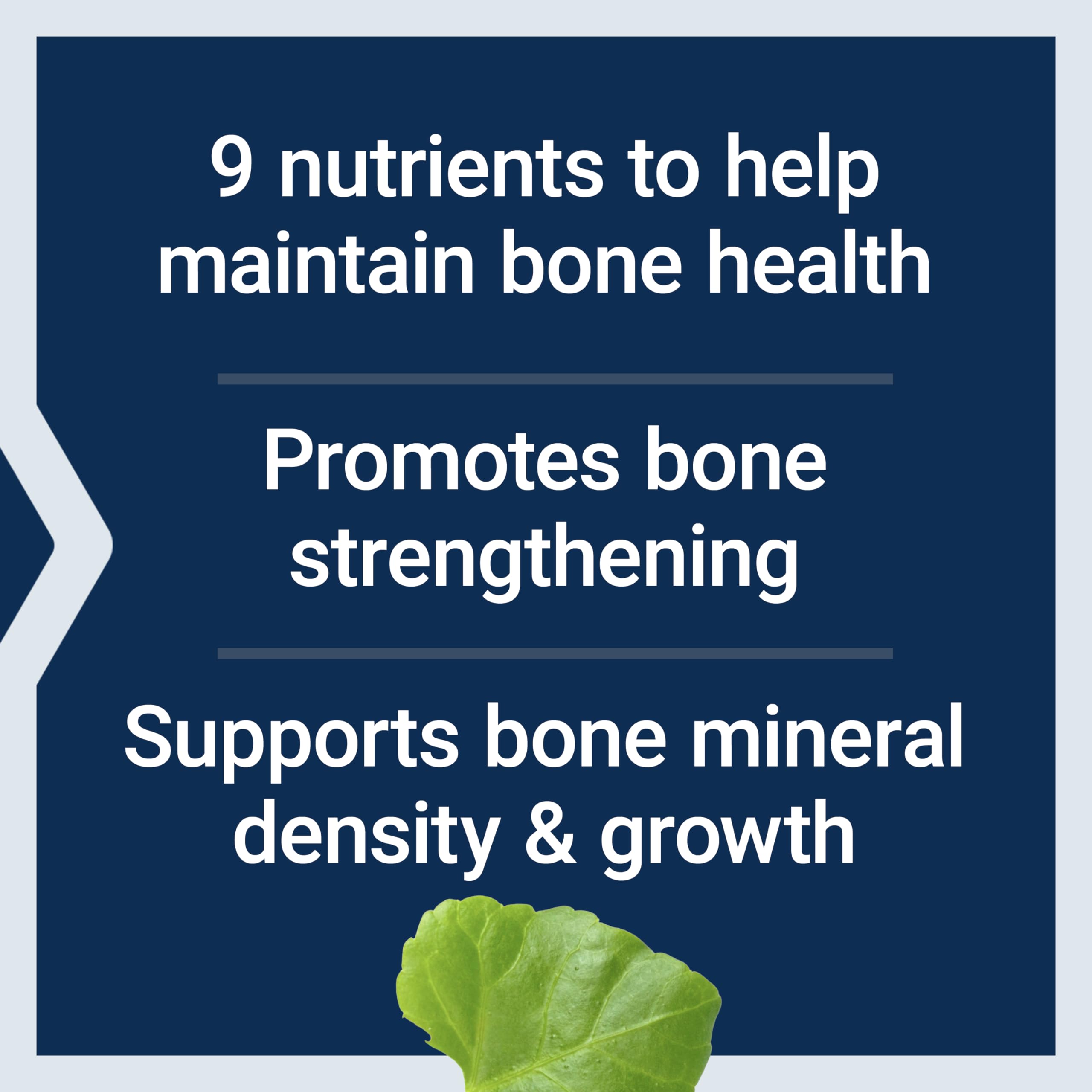 Life Extension Dr. Strum's Intensive Bone Formula, Cissus quadrangularis, Calcium, Vitamin D3, K2, Magnesium, zinc, Potassium, Boron, Bone Health Support Formula, Gluten Free, Non-GMO, 300 Capsules