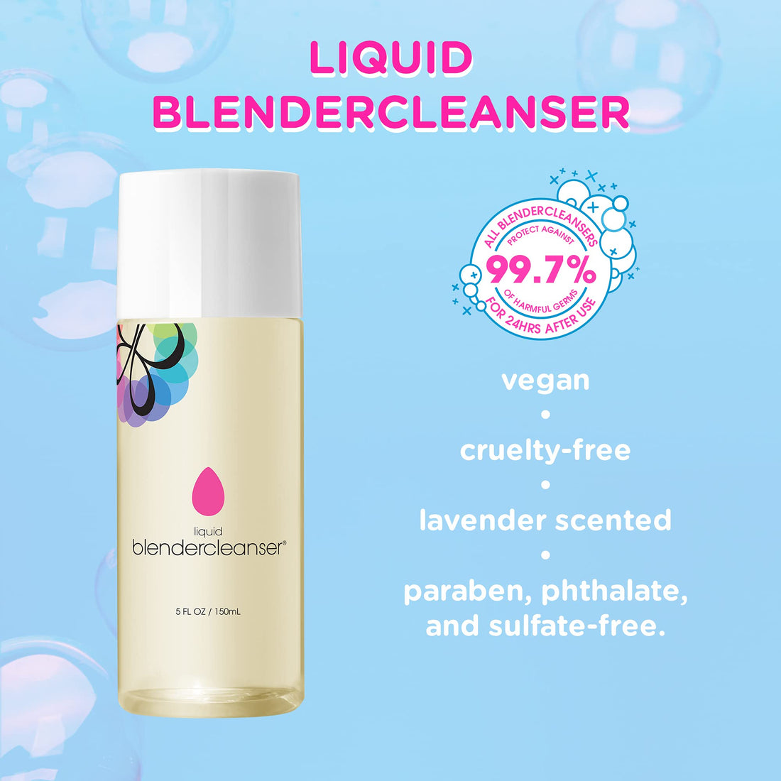 beautyblender liquid blendercleanser, 3 oz