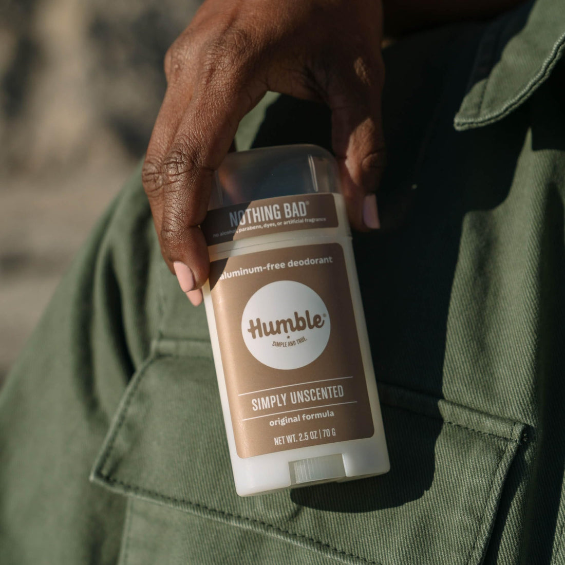 Unscented, 1-Pack: Humble All Natural Deodorant, Aluminum And Paraben Free, Cruelty Free Menâ€™S And Womenâ€™S Deodorant, Simply Unscented, 1-Pack