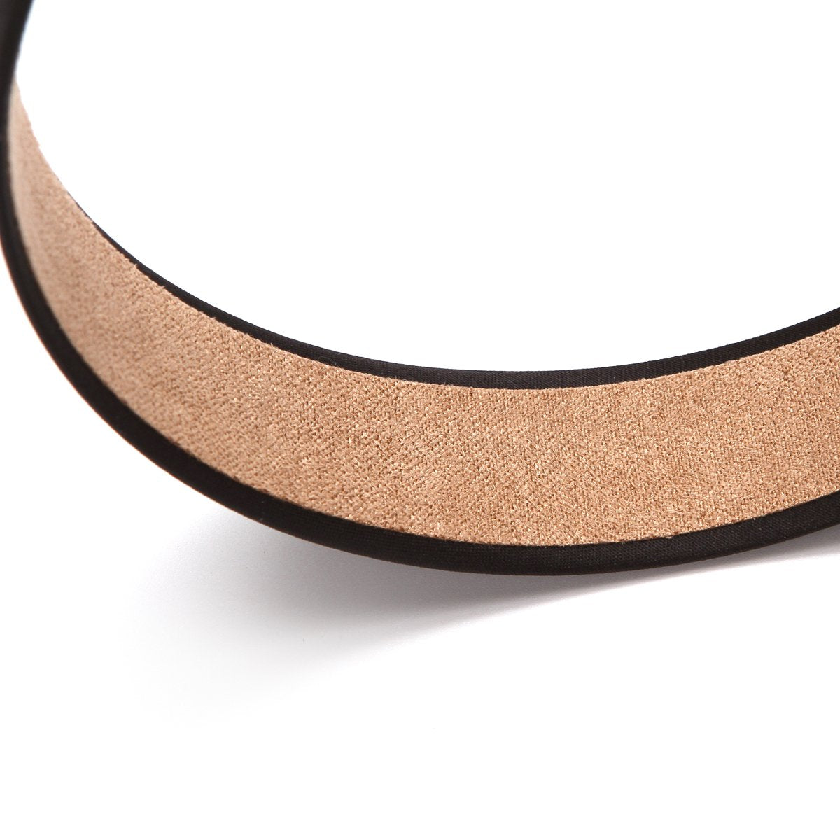 Yishenyishi 6 Hard Headbands, 1 Inch Wide Non-slip Ribbon Hairband for Women (6 PCS Deep Color)