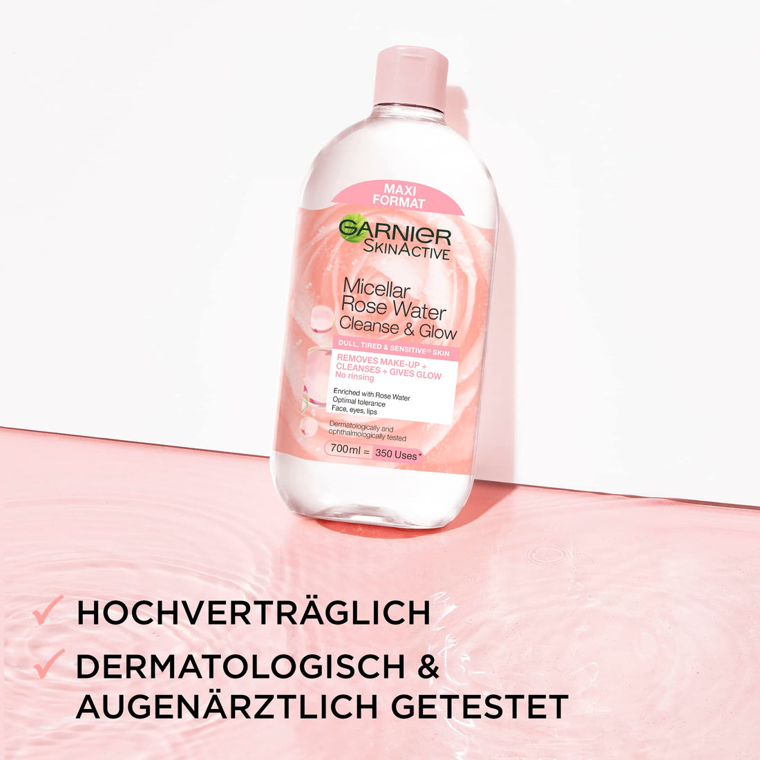 Garnier Micellar Rose Water for Dull and Sensitive Skin 700ml