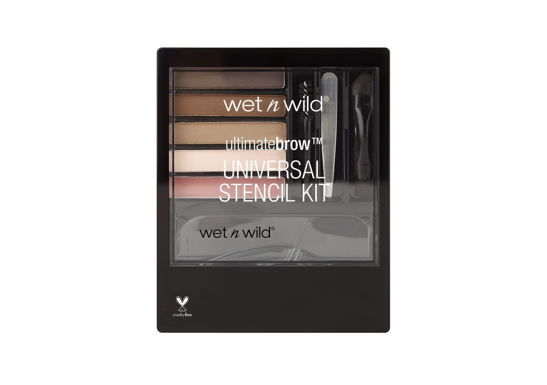 Wet N Wild Ultimatebrow Universal Stencil Kit - C985A by Wet 'n Wild
