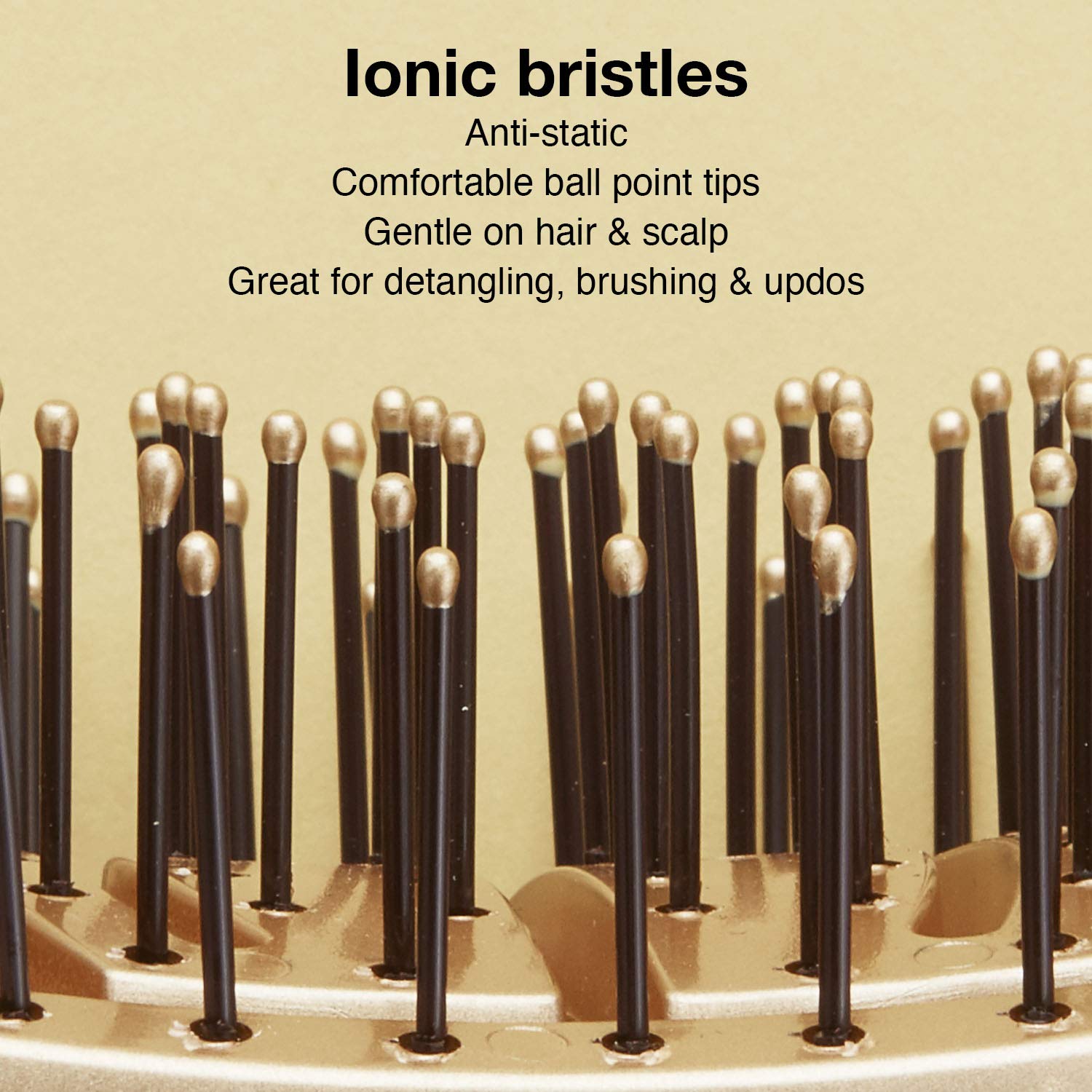 Olivia Garden NanoThermic Flex Collection, Pro - Ionic Bristles