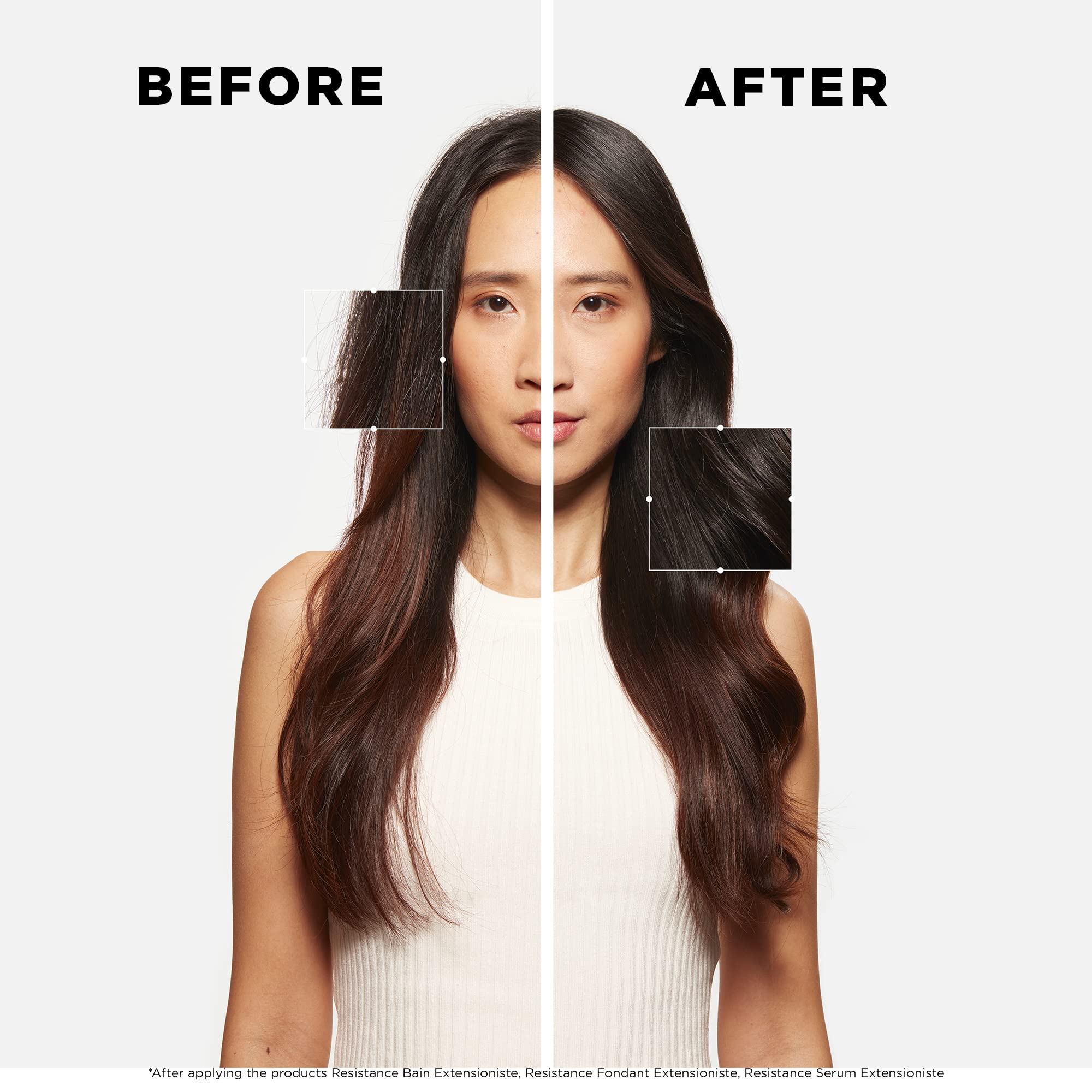 KÉRASTASE Resistance Bain Extentioniste Shampoo, Length Strengthening Shampoo, Protects Hair and Scalp from External Aggressors with Ceramides to Enhance Shine for Damaged Hair, 8.5 Fl Oz